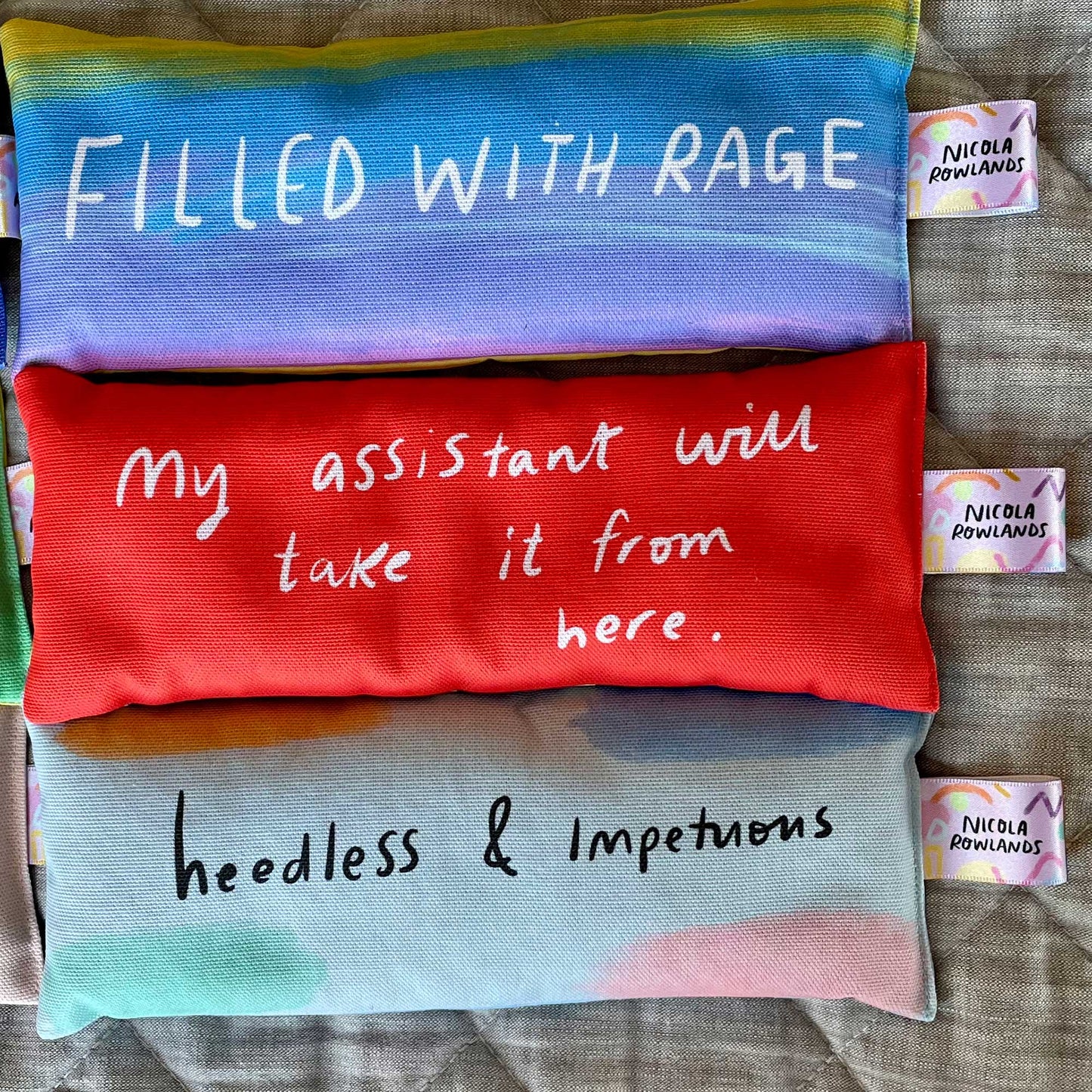 My assistant will take it from here Lavender Bag: for zen, meditation deep sleep and yoga