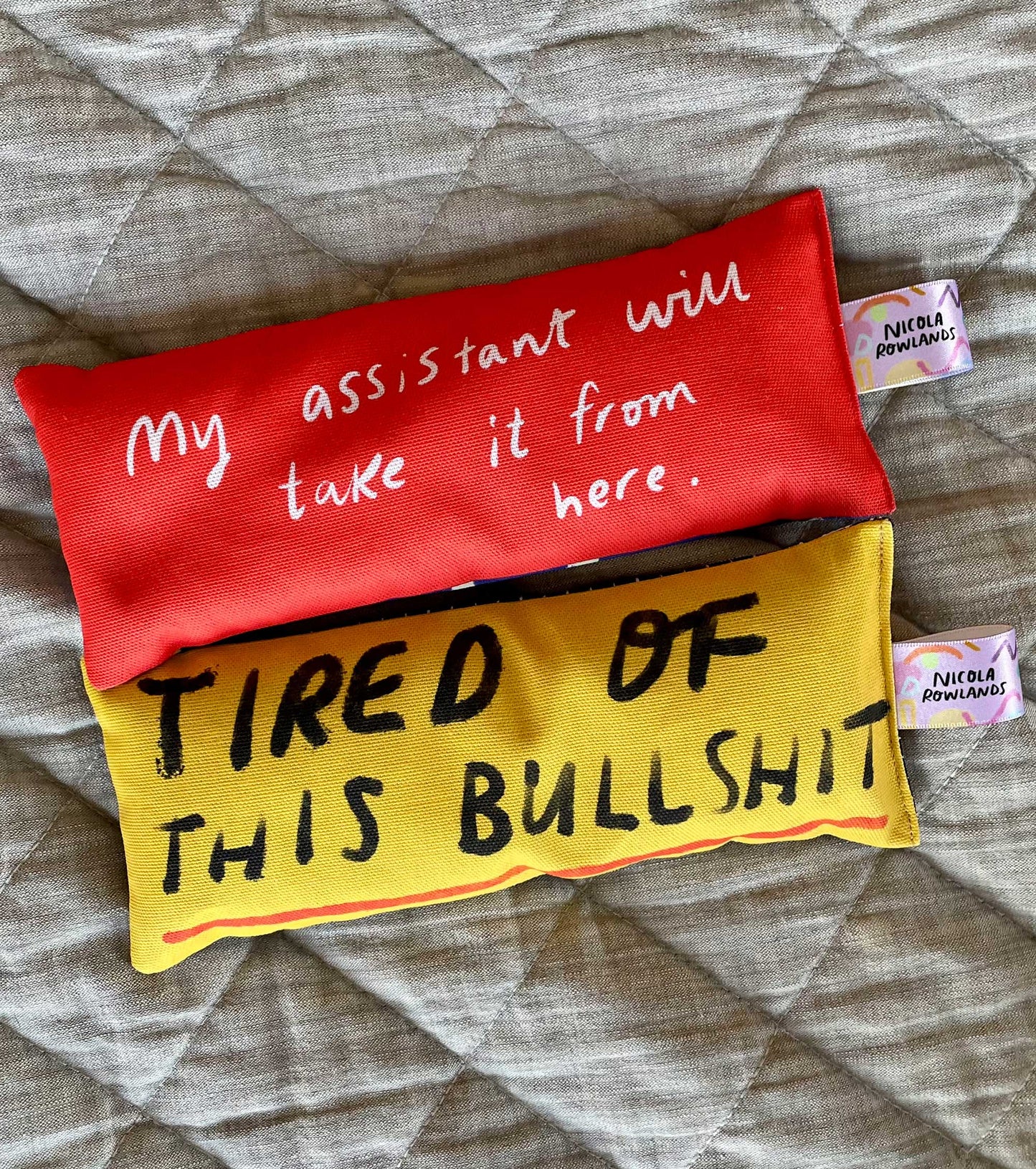 My assistant will take it from here Lavender Bag: for zen, meditation deep sleep and yoga