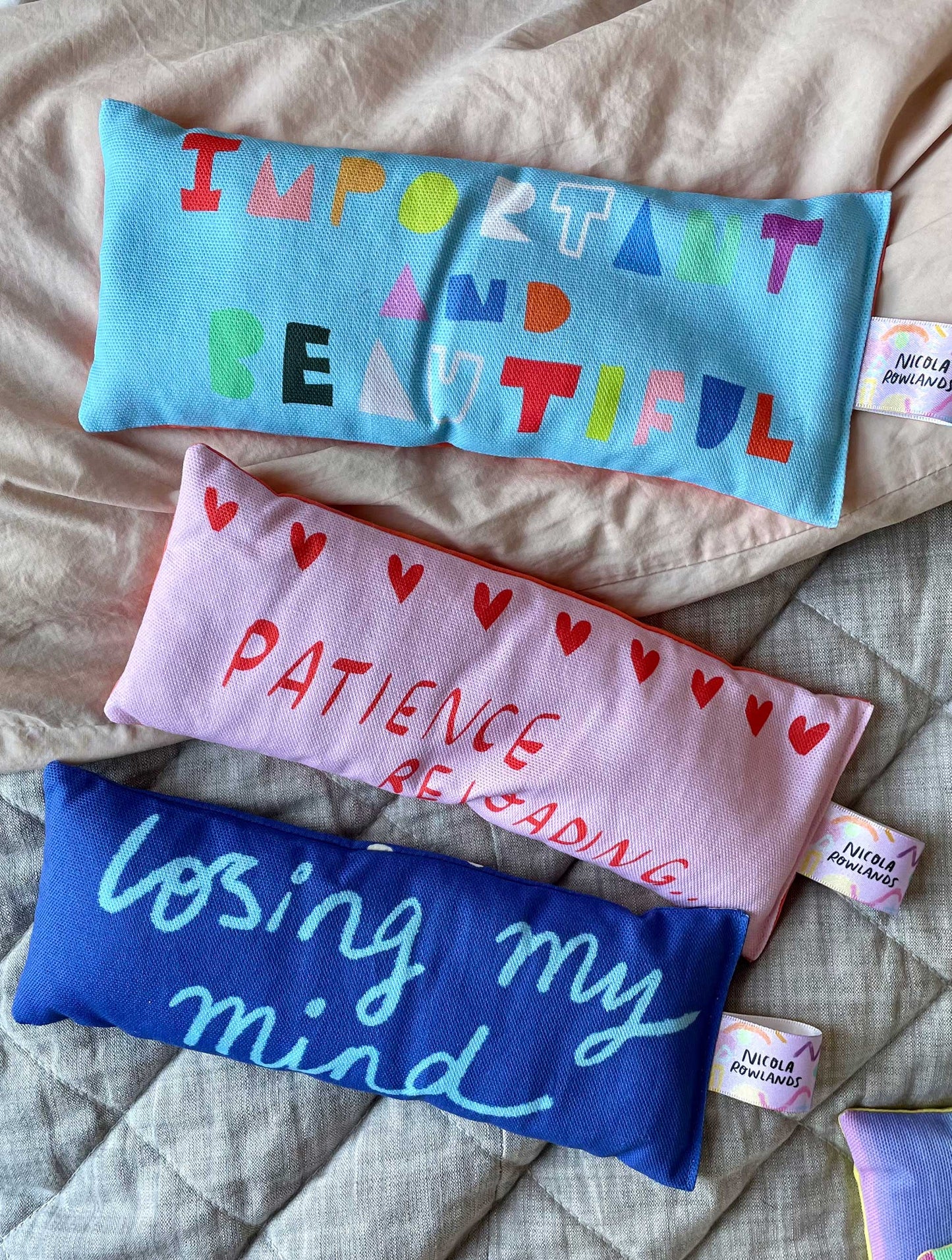 Patience Reloading Handmade Lavender Bag: for zen, meditation deep sleep and yoga