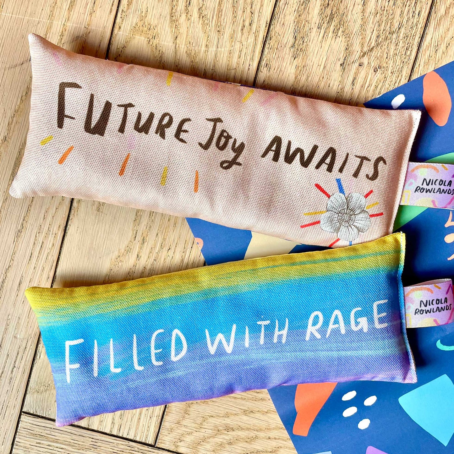 Future Joy Awaits Lavender Bag: for zen, meditation deep sleep and yoga