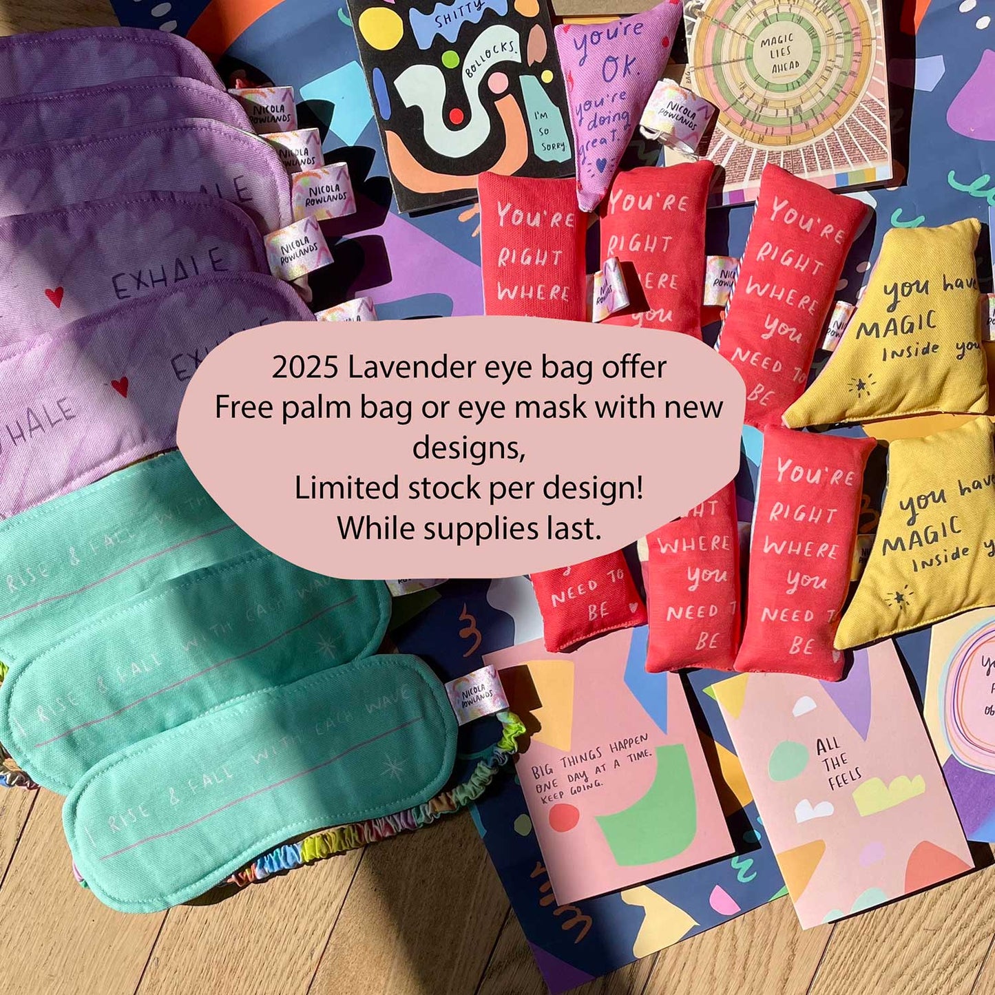Important and Beautiful Handmade Lavender Bag: for zen, meditation deep sleep and yoga