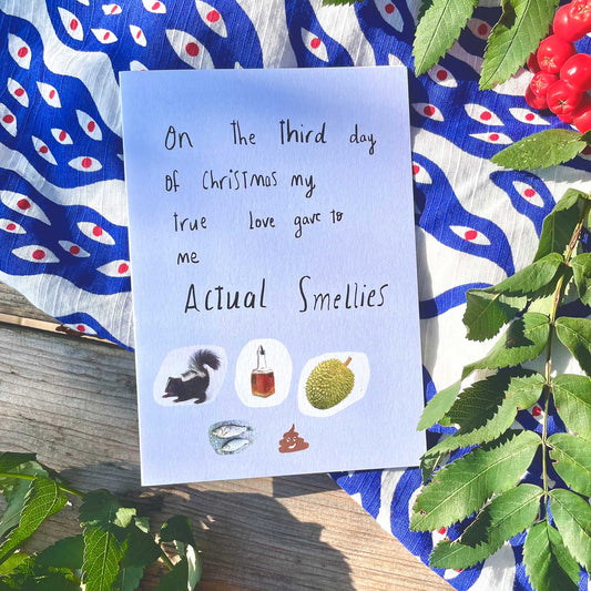 Third day of christmas card