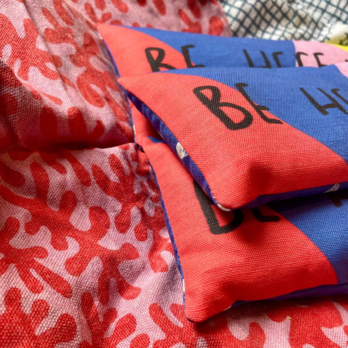 Handmade Lavender Bag: BE HERE NOW