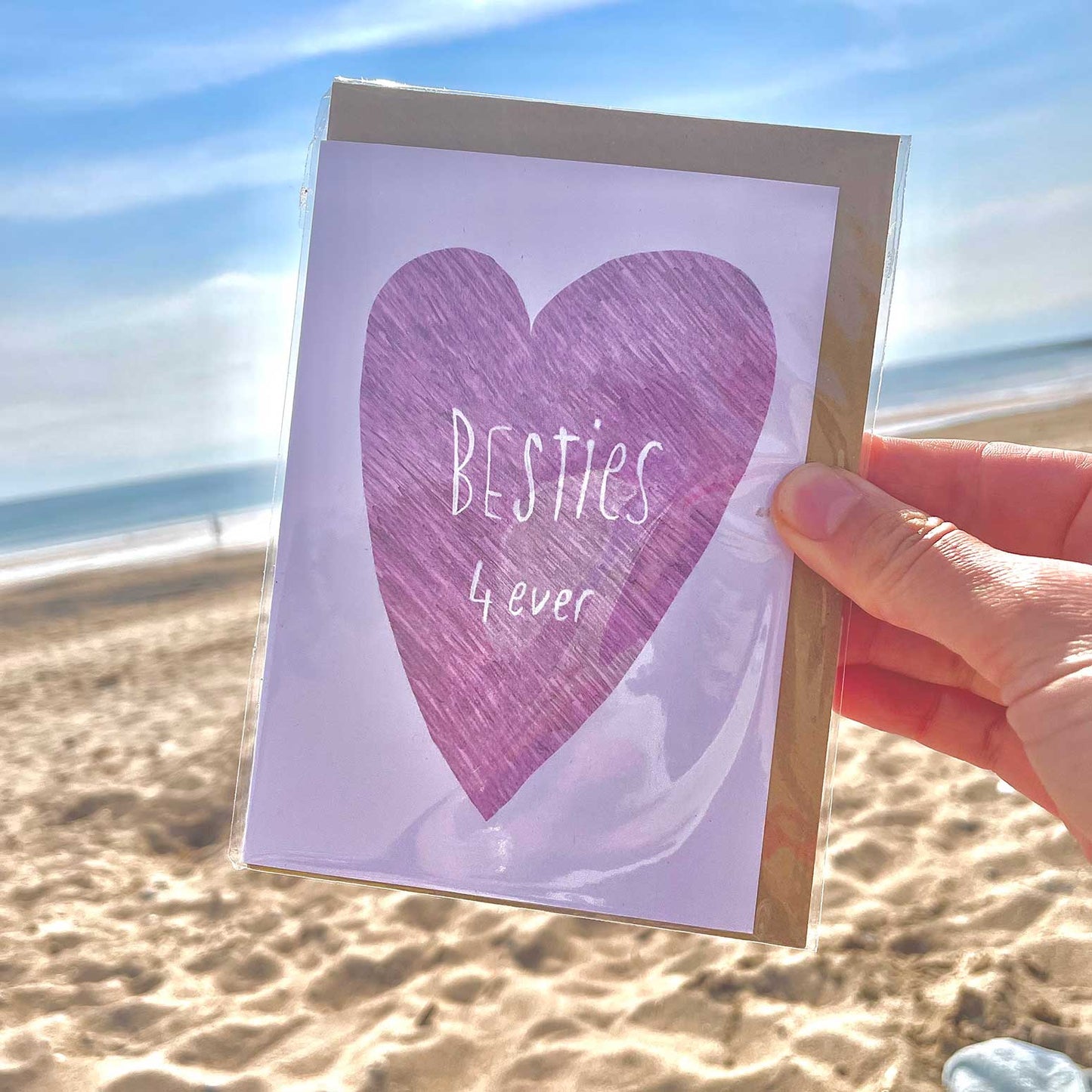 Besties 4ever card