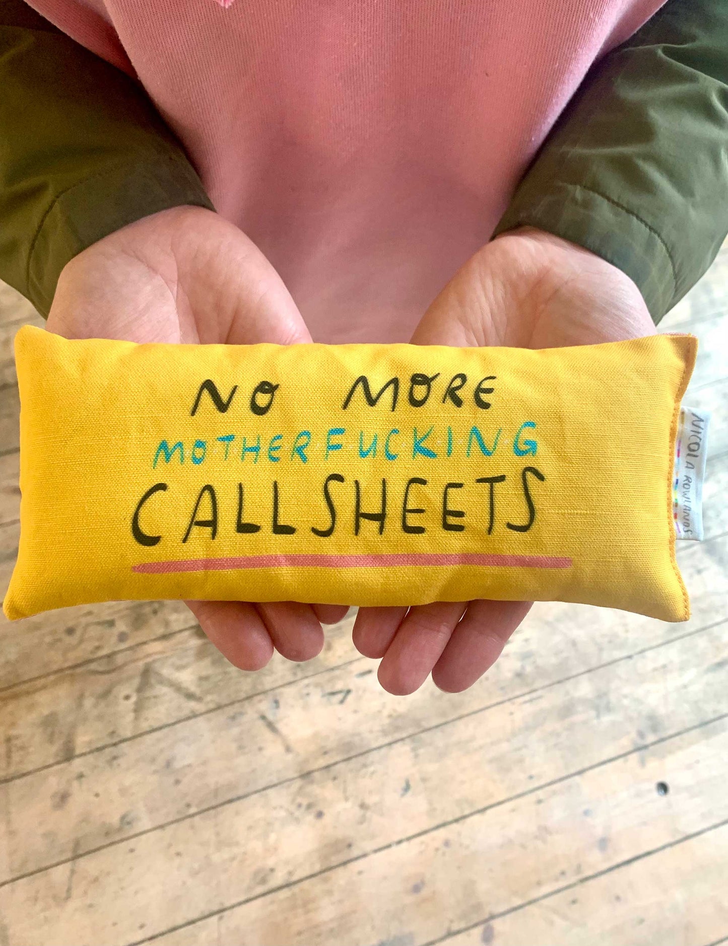 Handmade Lavender Bag: Custom saying or design