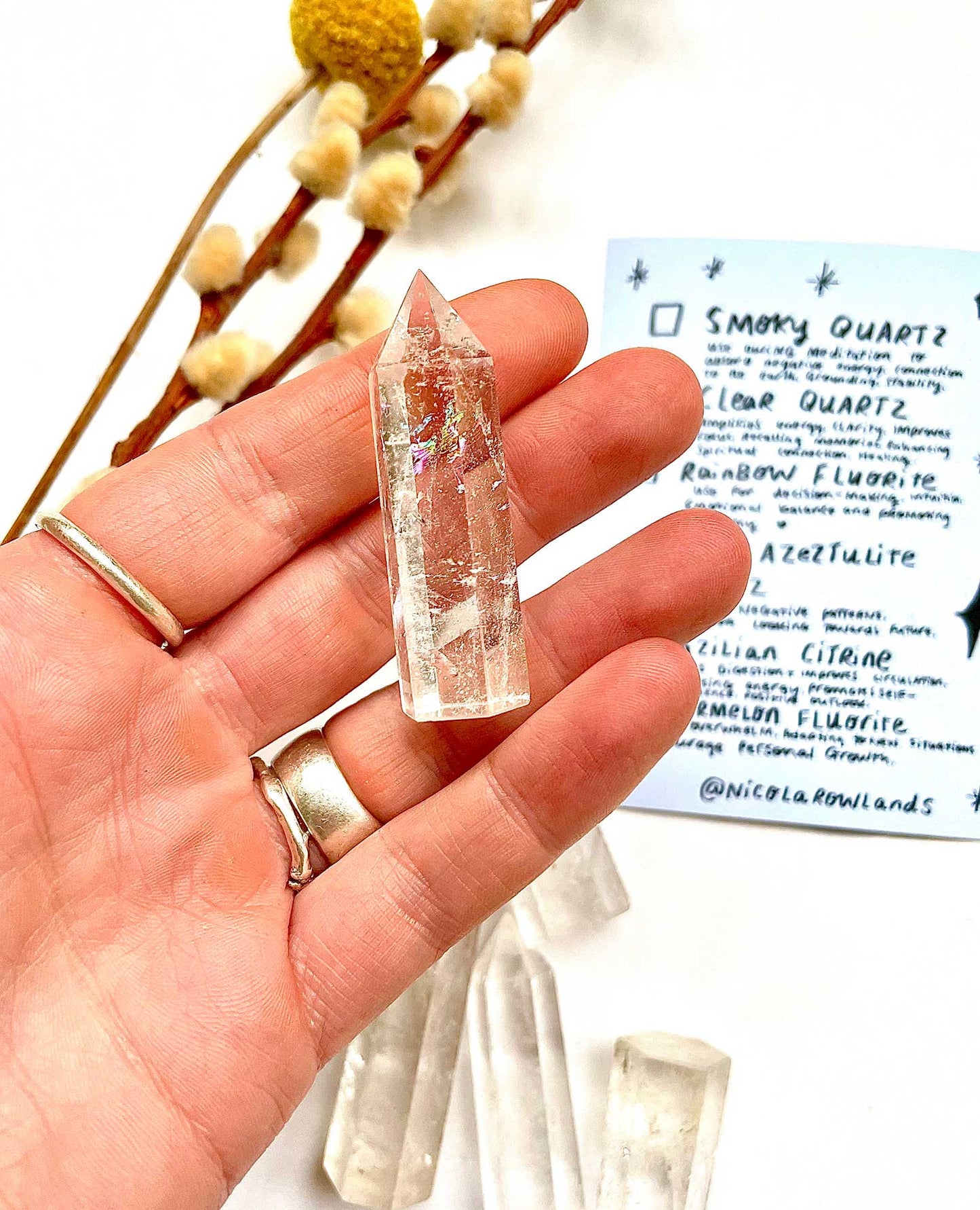 Crystal for making things a little bit better