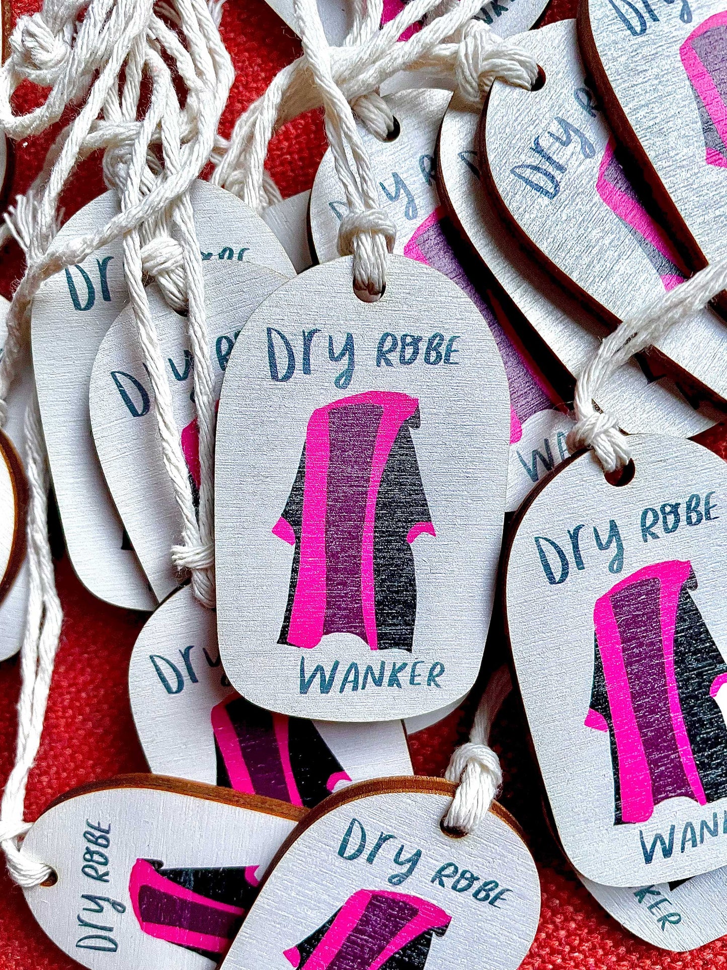 Dry Robe Wanker Christmas tree ornament
