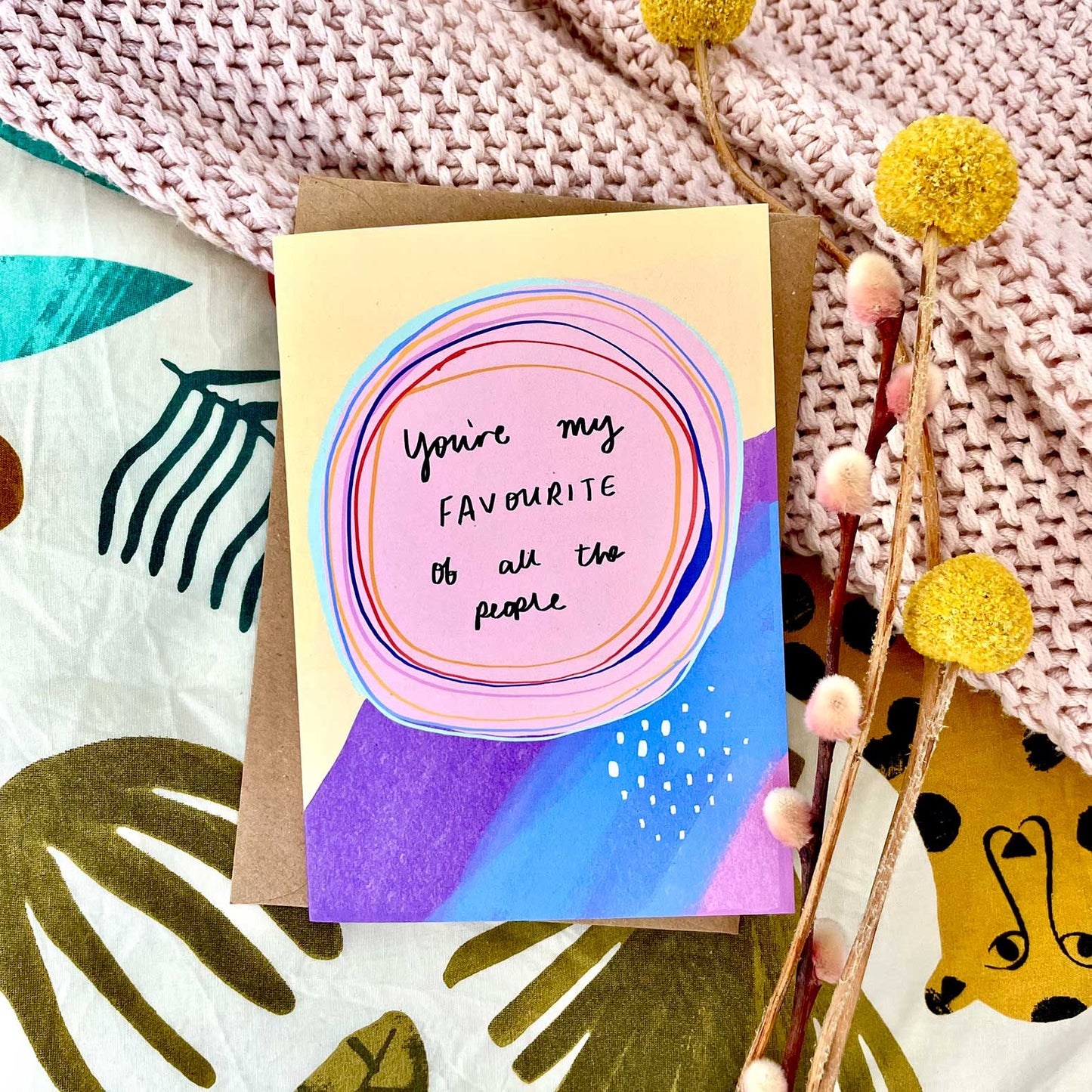 Favourite of all the people card