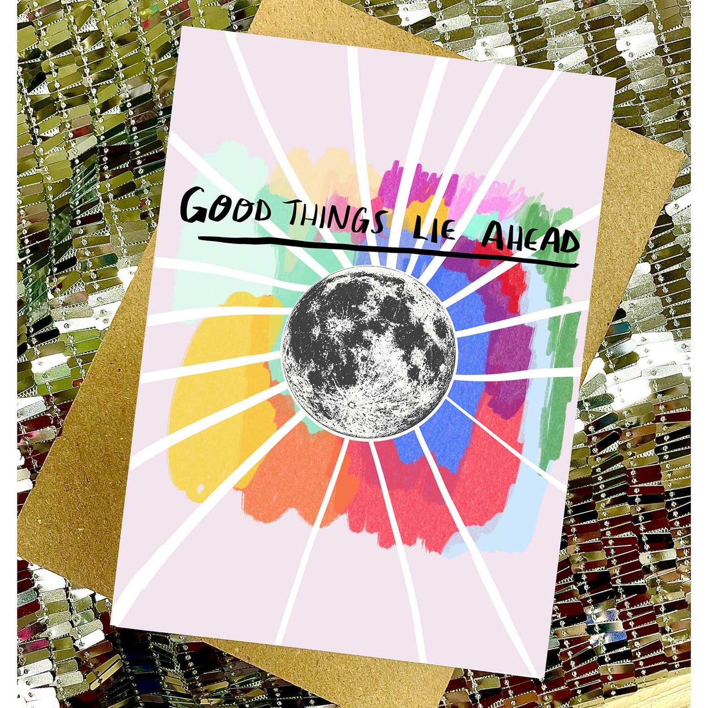 Good things lie ahead card