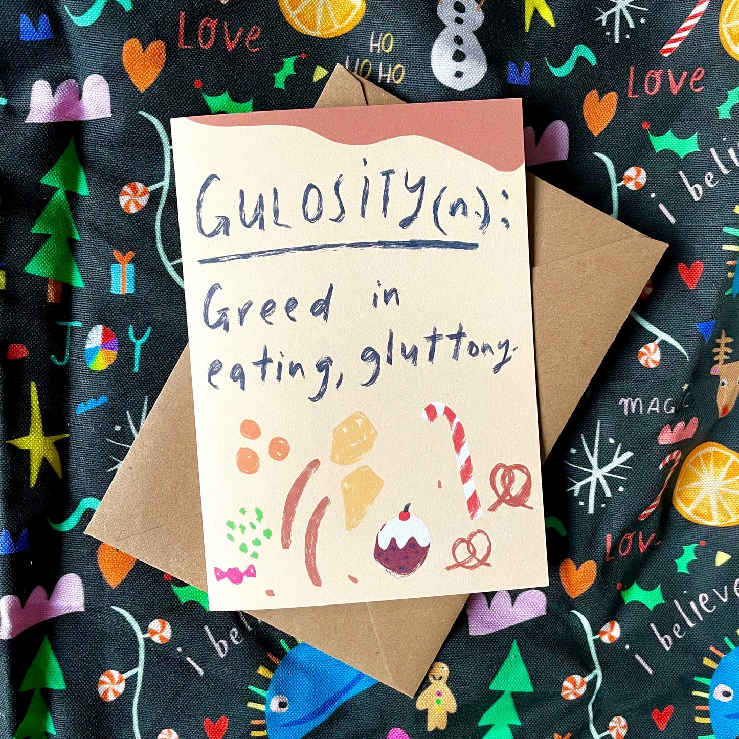 Gulosity christmas card