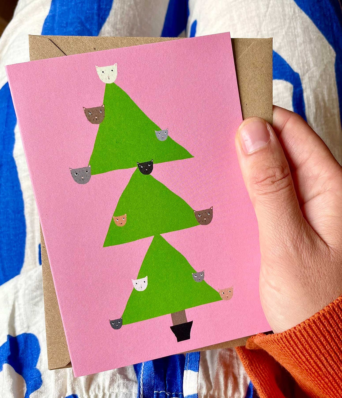 Kitty Tree Christmas card