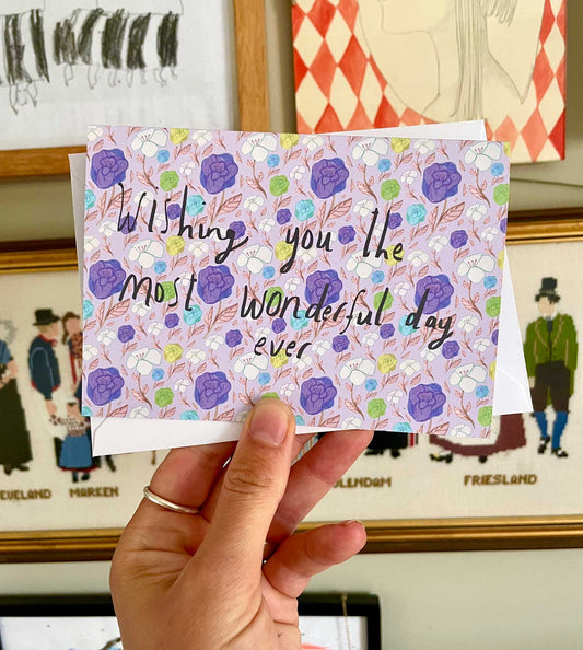 Wonderful Day card
