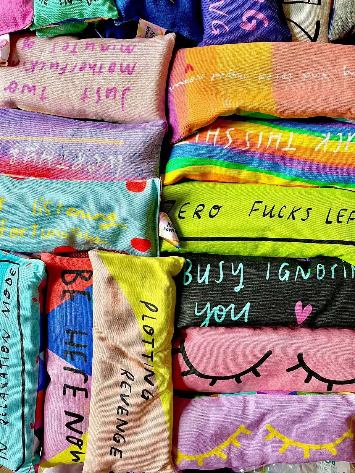 Handmade Lavender Bag: Custom saying or design