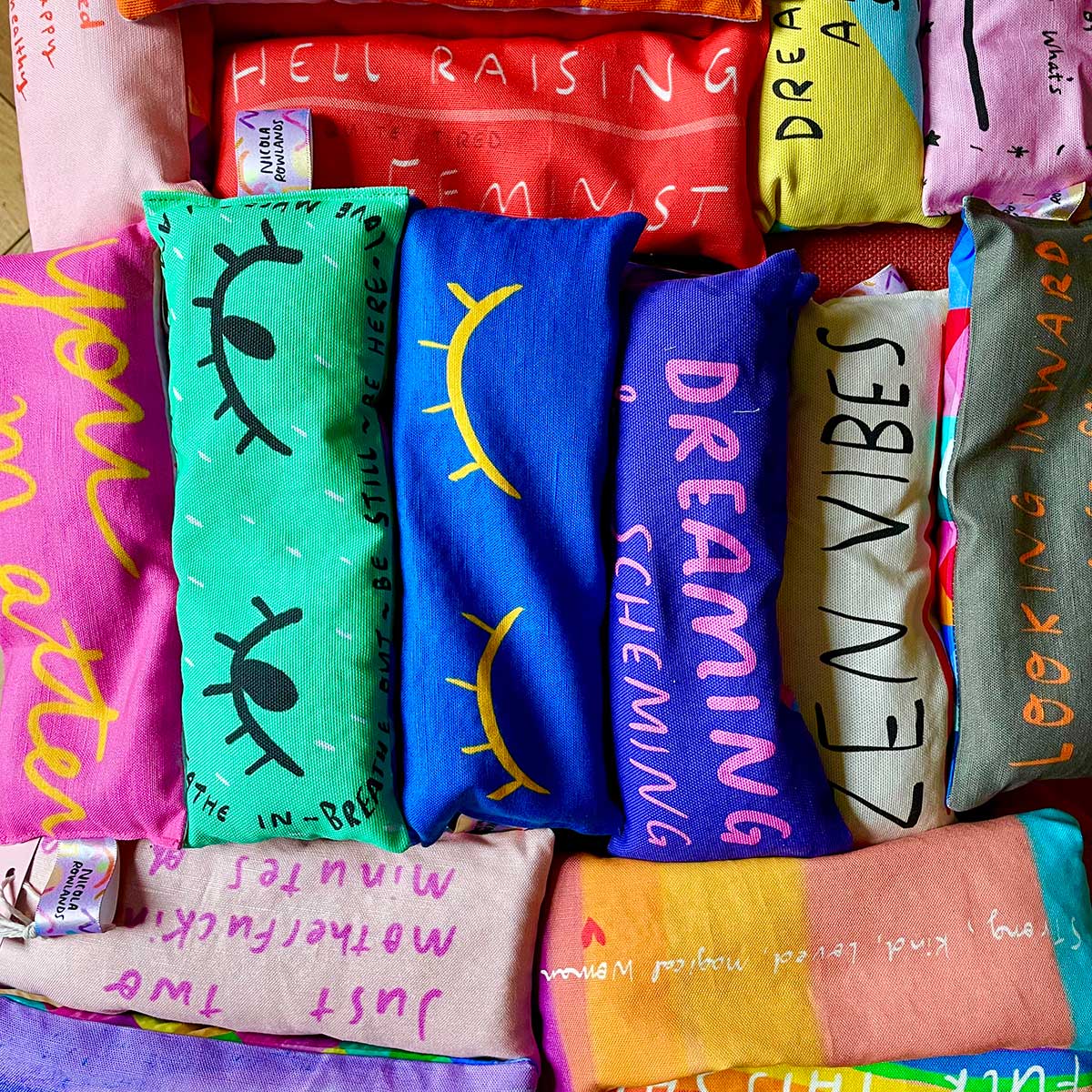 Handmade Lavender Bag: dreaming about snacks