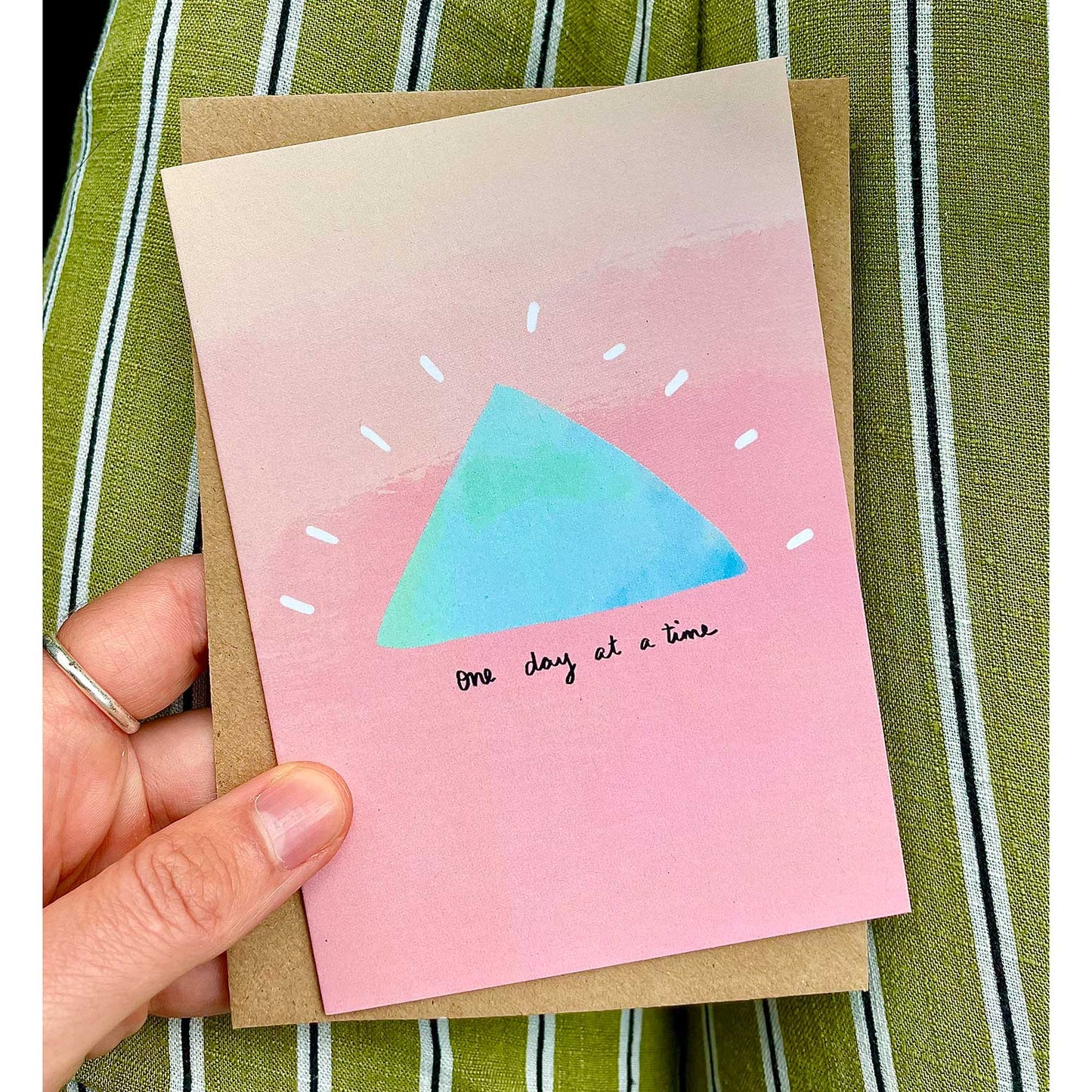 One day at a time card
