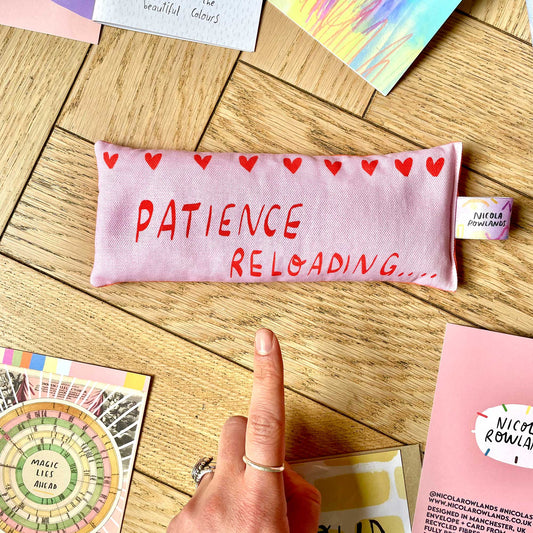 Patience Reloading Handmade Lavender Bag: for zen, meditation deep sleep and yoga