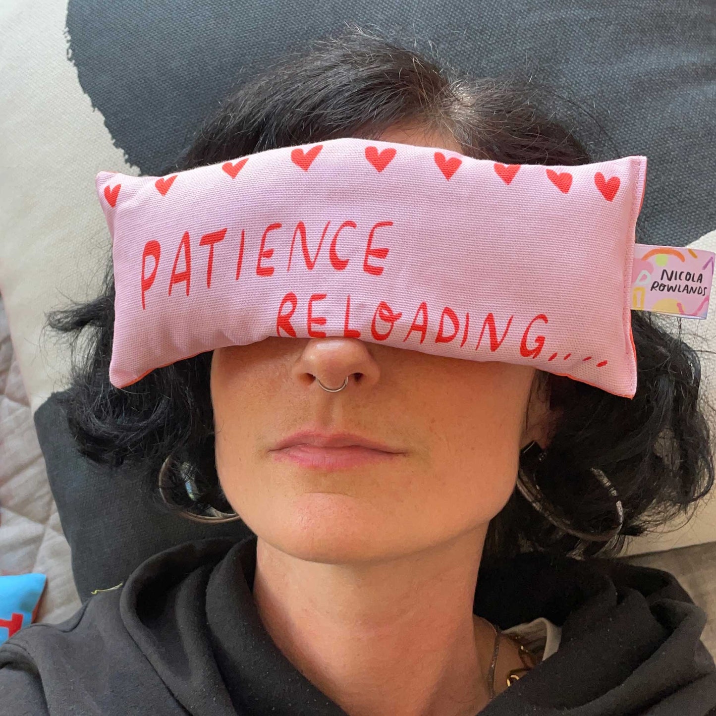 Patience Reloading Handmade Lavender Bag: for zen, meditation deep sleep and yoga
