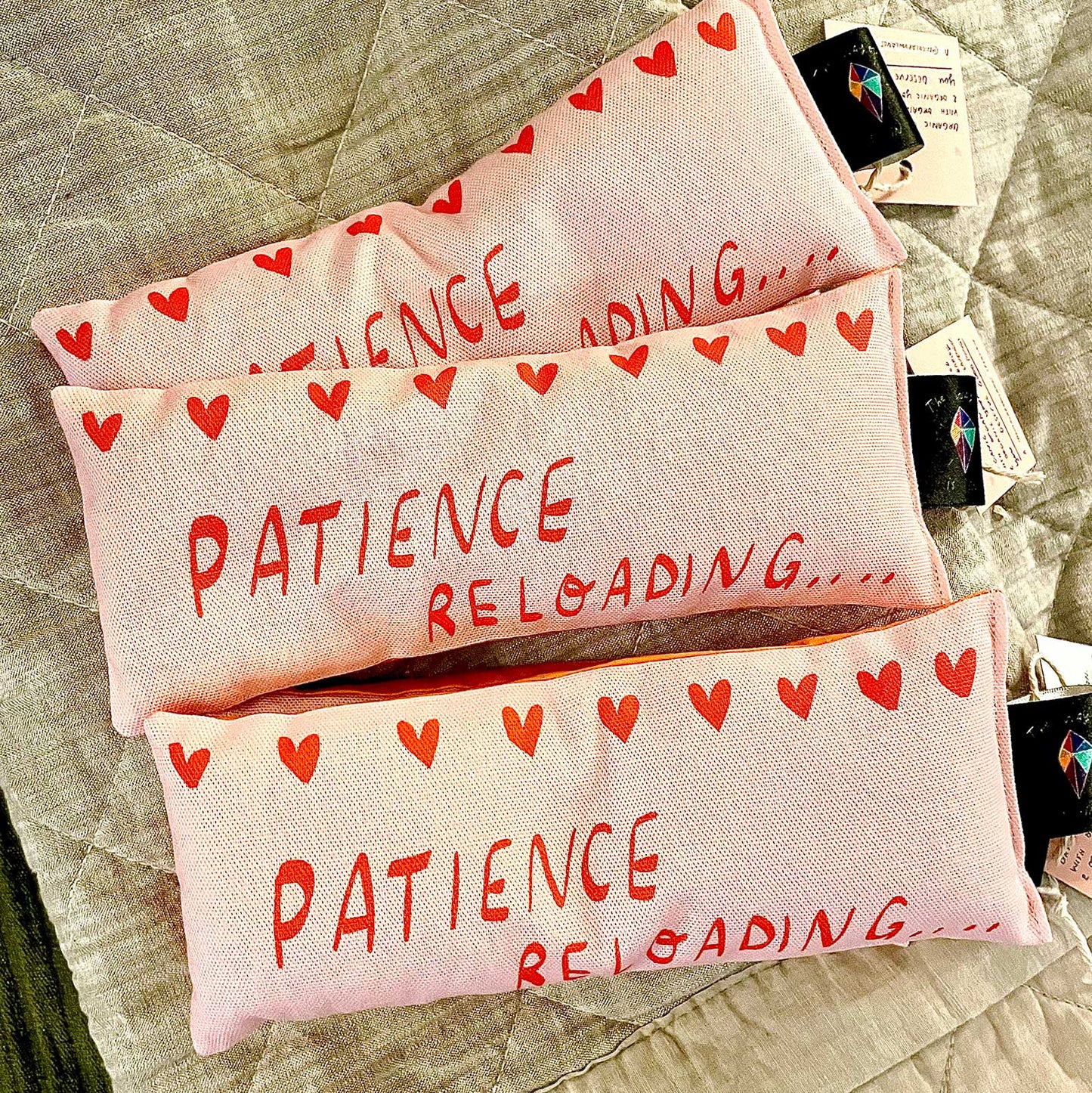Patience Reloading Handmade Lavender Bag: for zen, meditation deep sleep and yoga