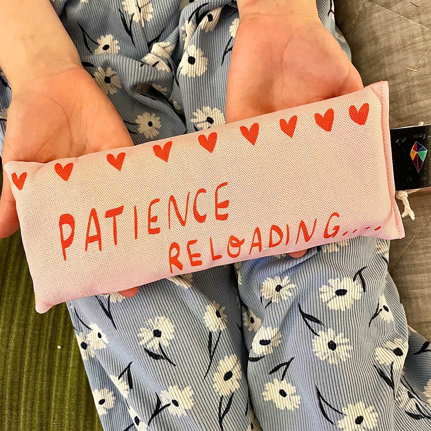 Patience Reloading Handmade Lavender Bag: for zen, meditation deep sleep and yoga