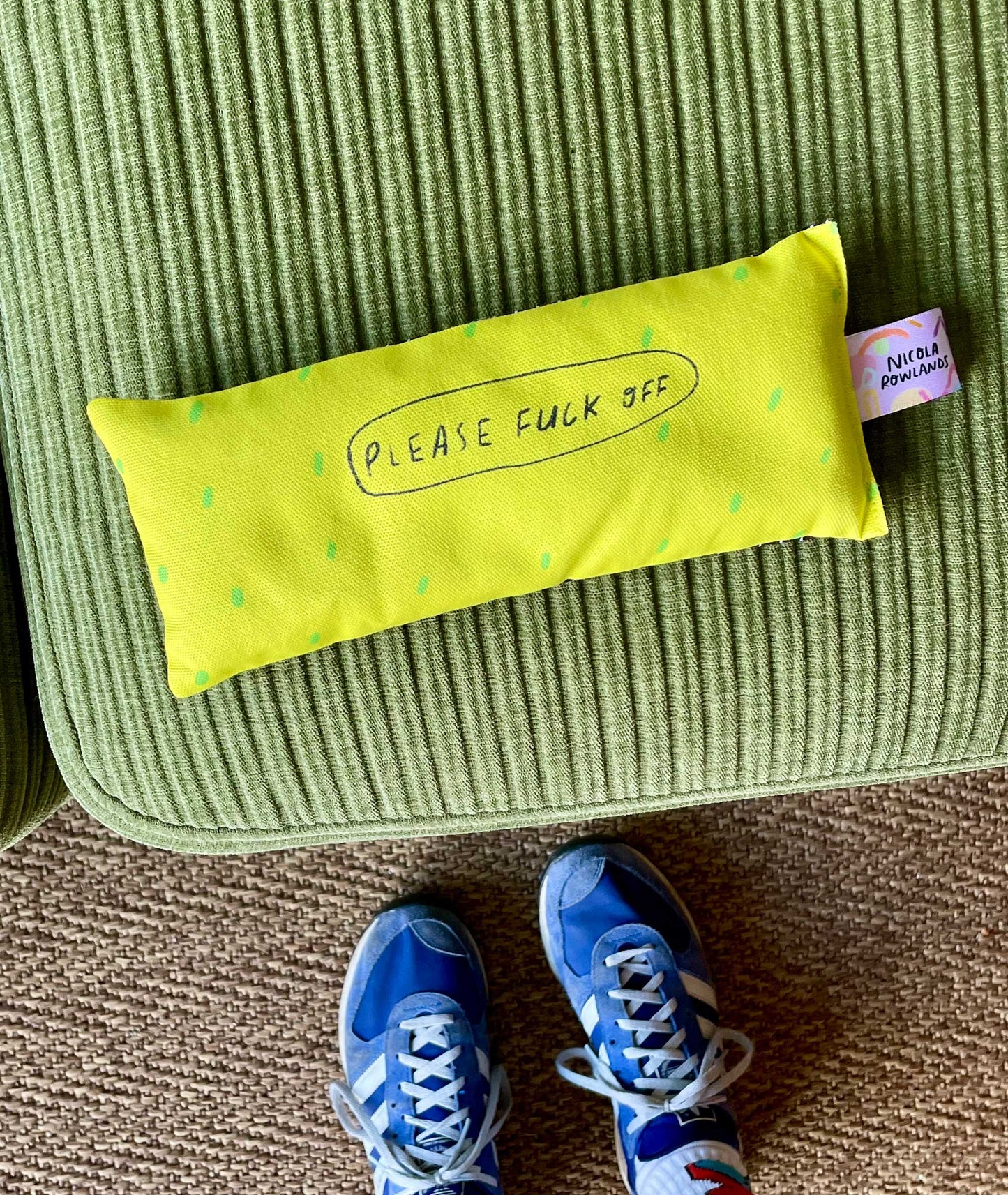 Pls Fck Off Lavender Bag: for zen, meditation deep sleep and yoga