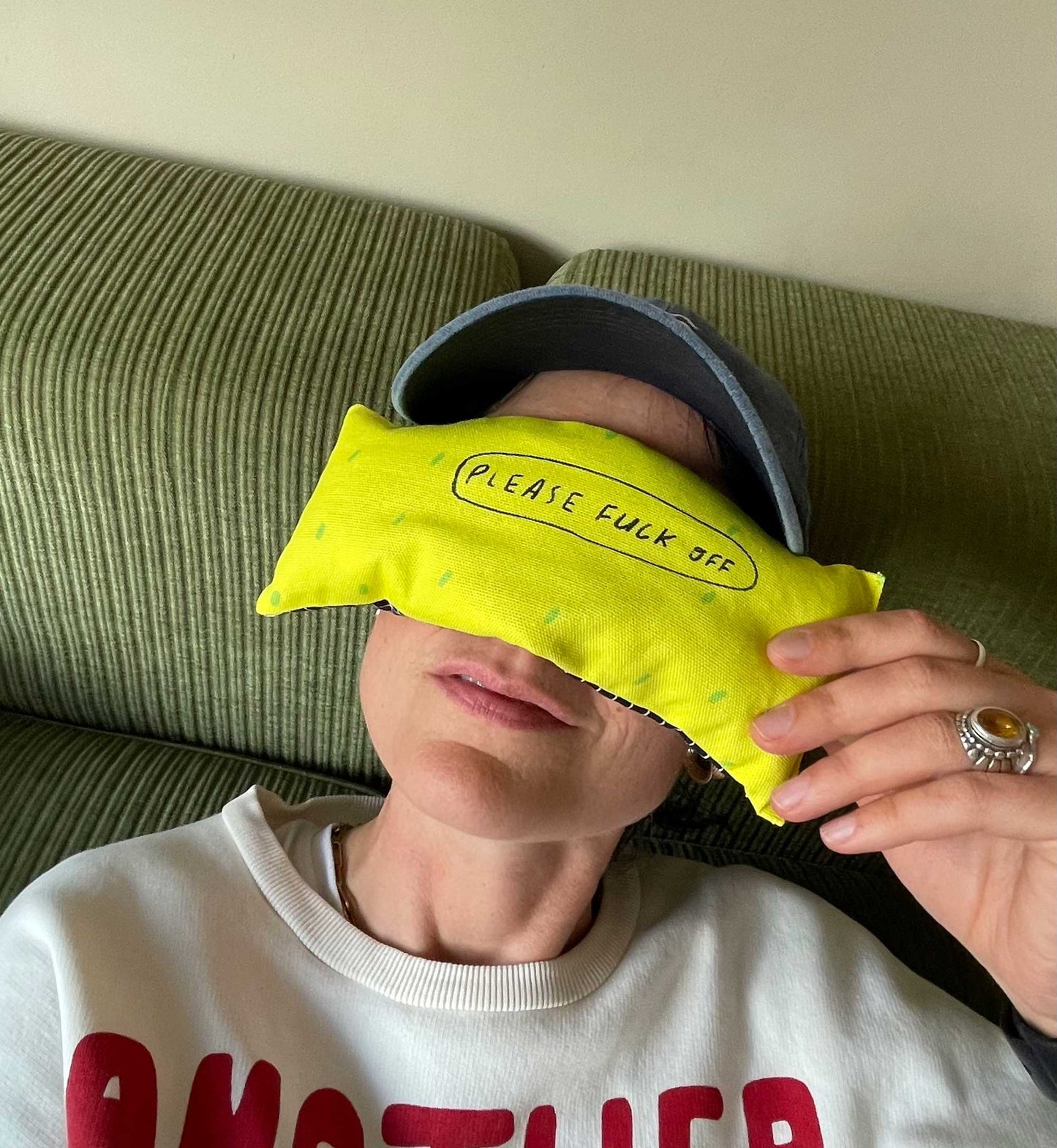 Pls Fck Off Lavender Bag: for zen, meditation deep sleep and yoga