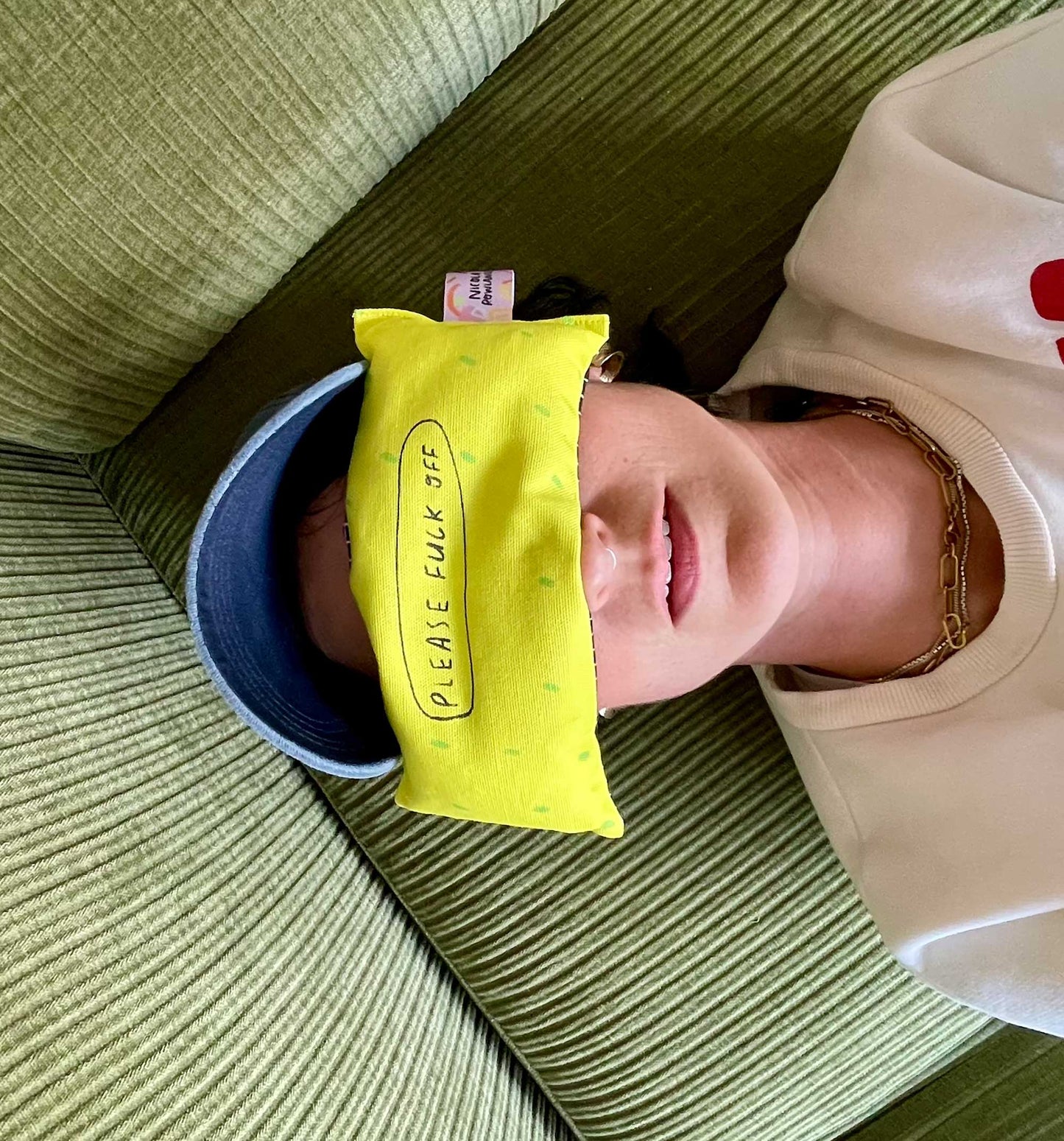 Pls Fck Off Lavender Bag: for zen, meditation deep sleep and yoga
