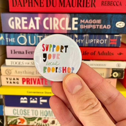 Support your local bookshop badge