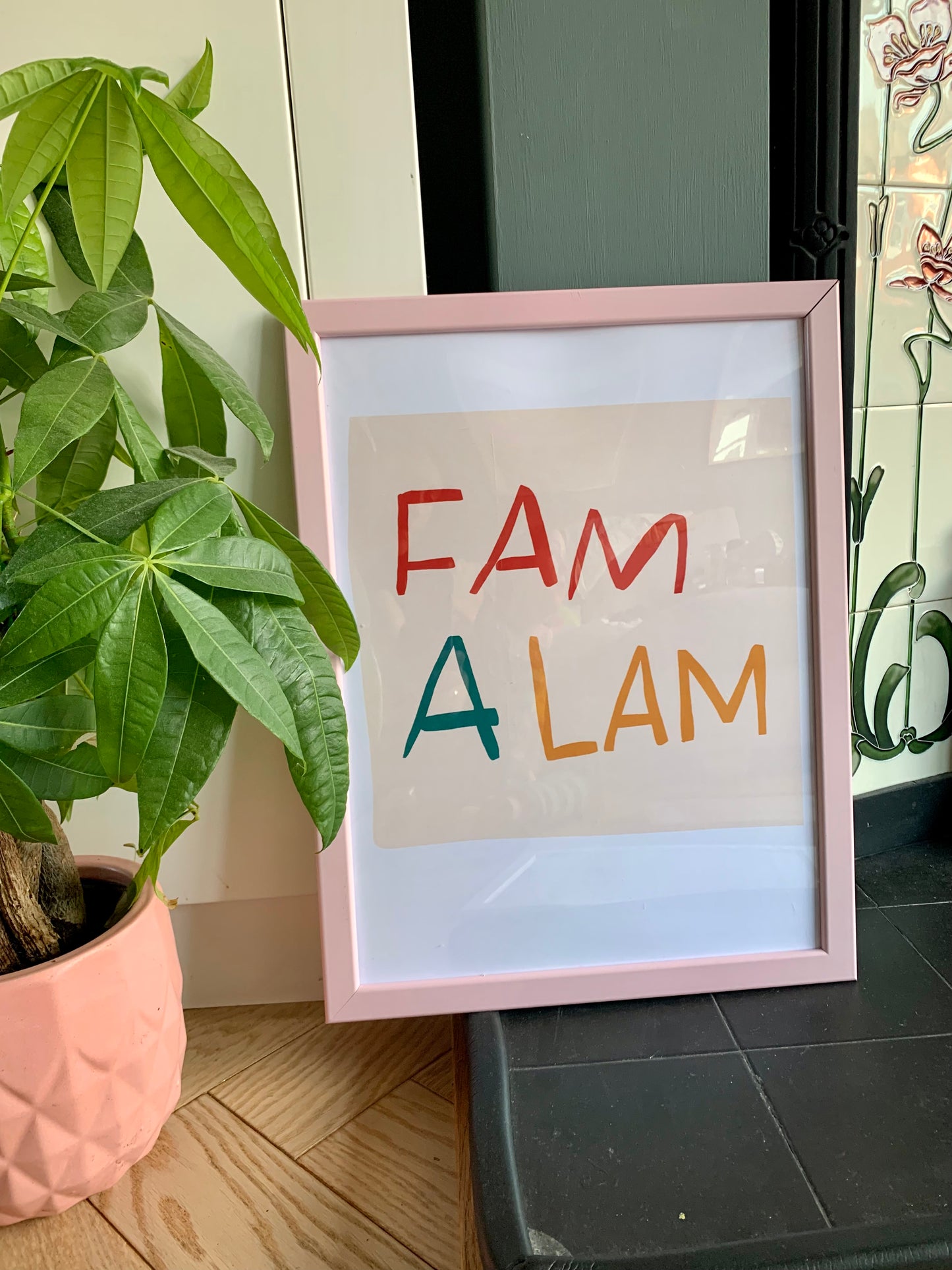 FAM A LAM print