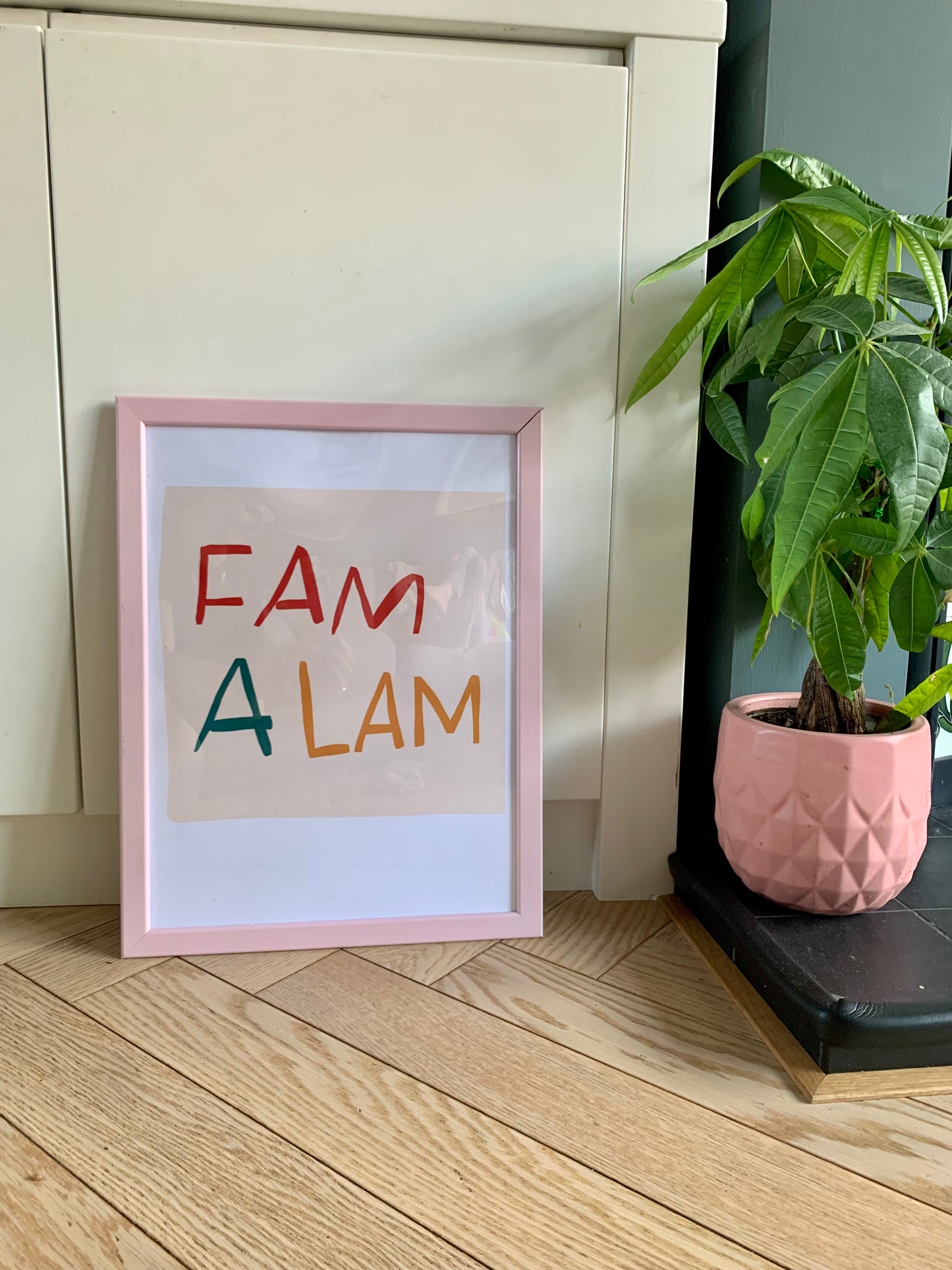 FAM A LAM print