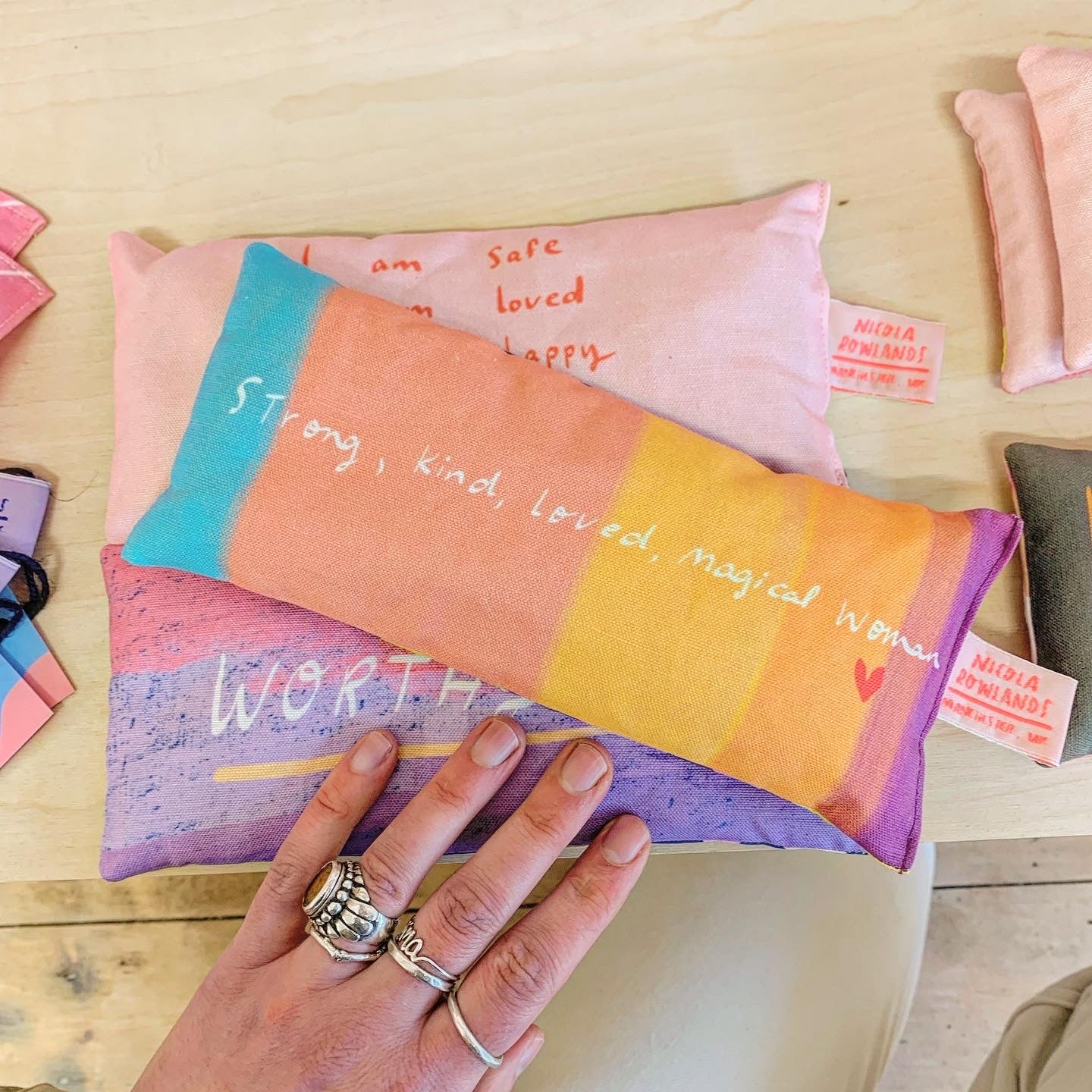 Handmade Lavender Bag: I am safe