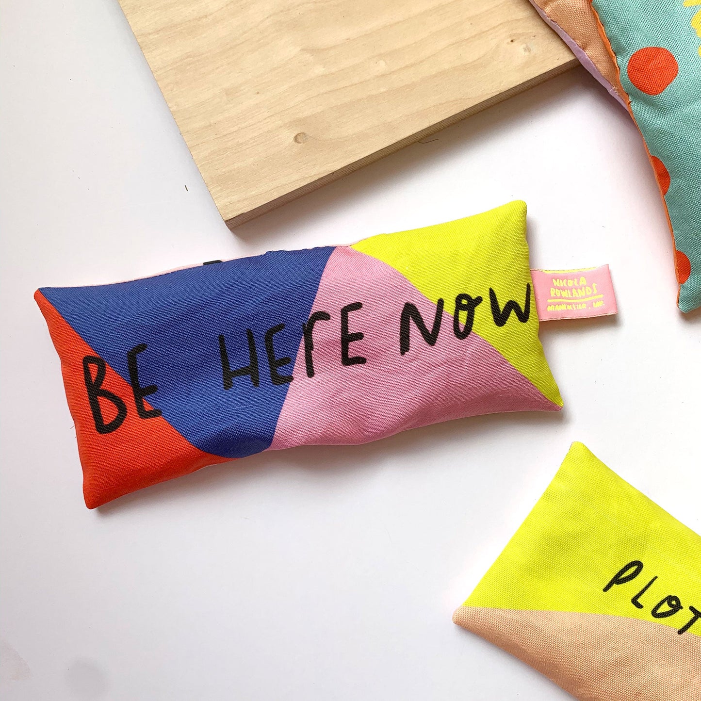 Handmade Lavender Bag: BE HERE NOW