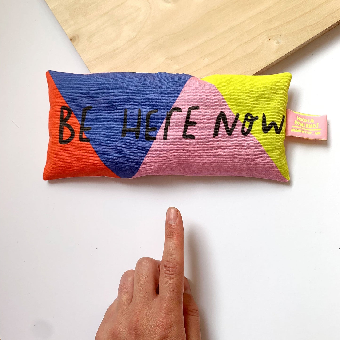 Handmade Lavender Bag: BE HERE NOW