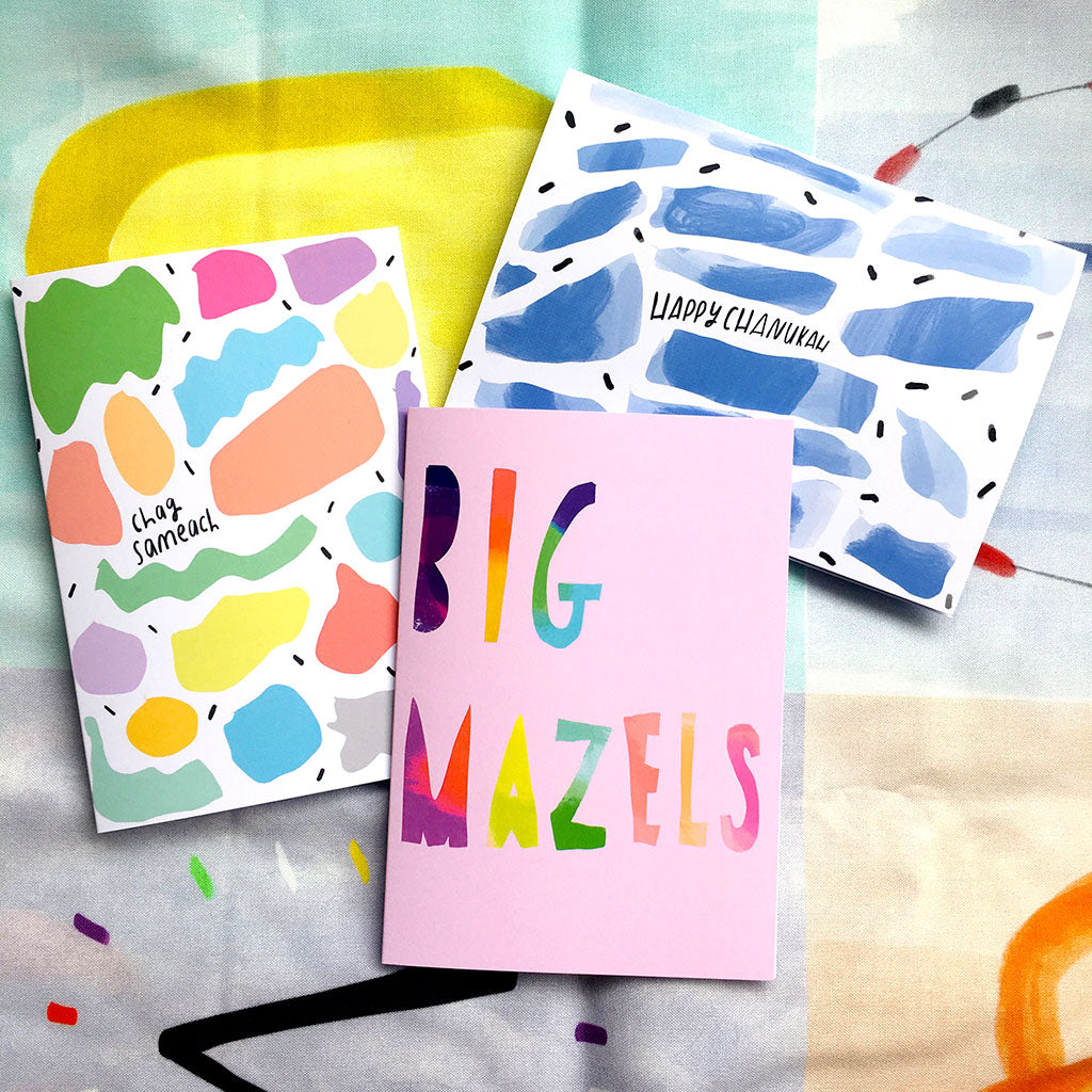 BIG MAZELS card