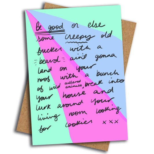 Be Good card