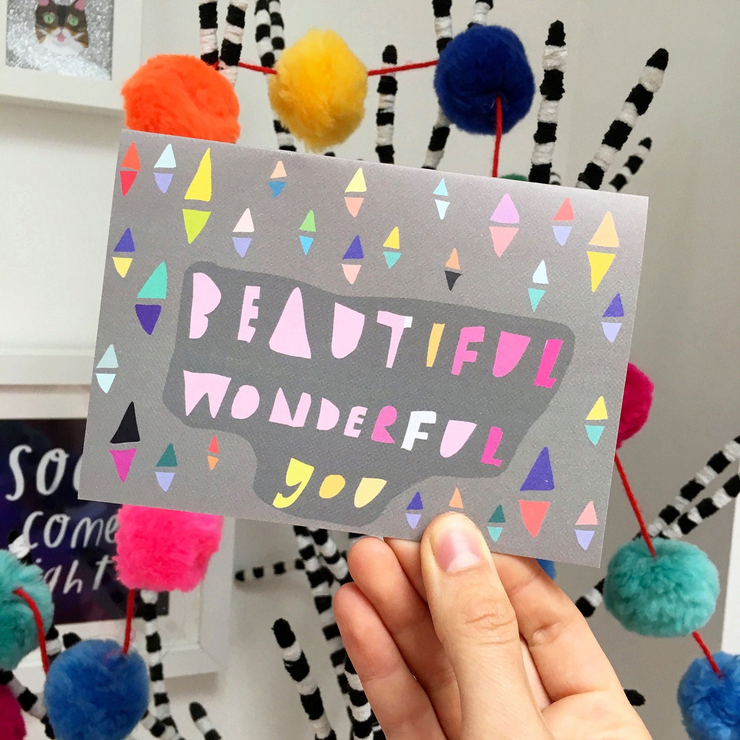 Beautiful Wonderful You card
