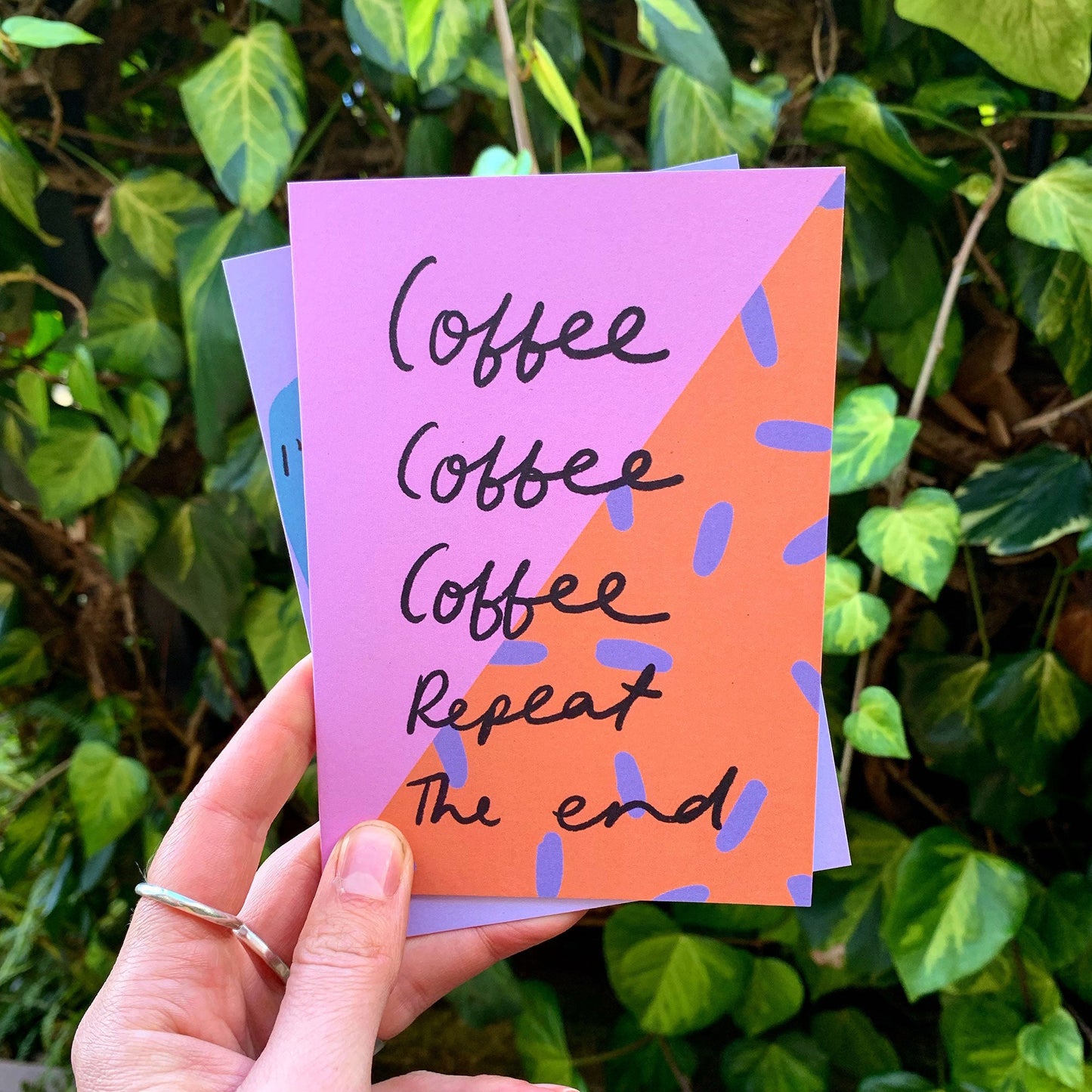 Coffee repeat card