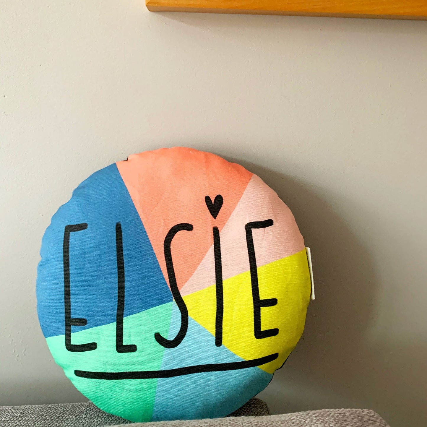 Custom Circle Name plushie