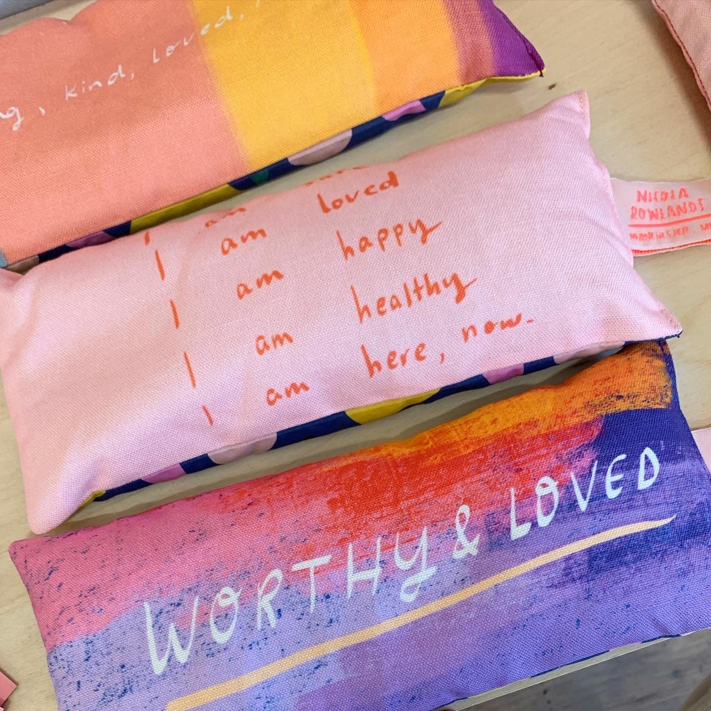 Handmade Lavender Bag: I am safe