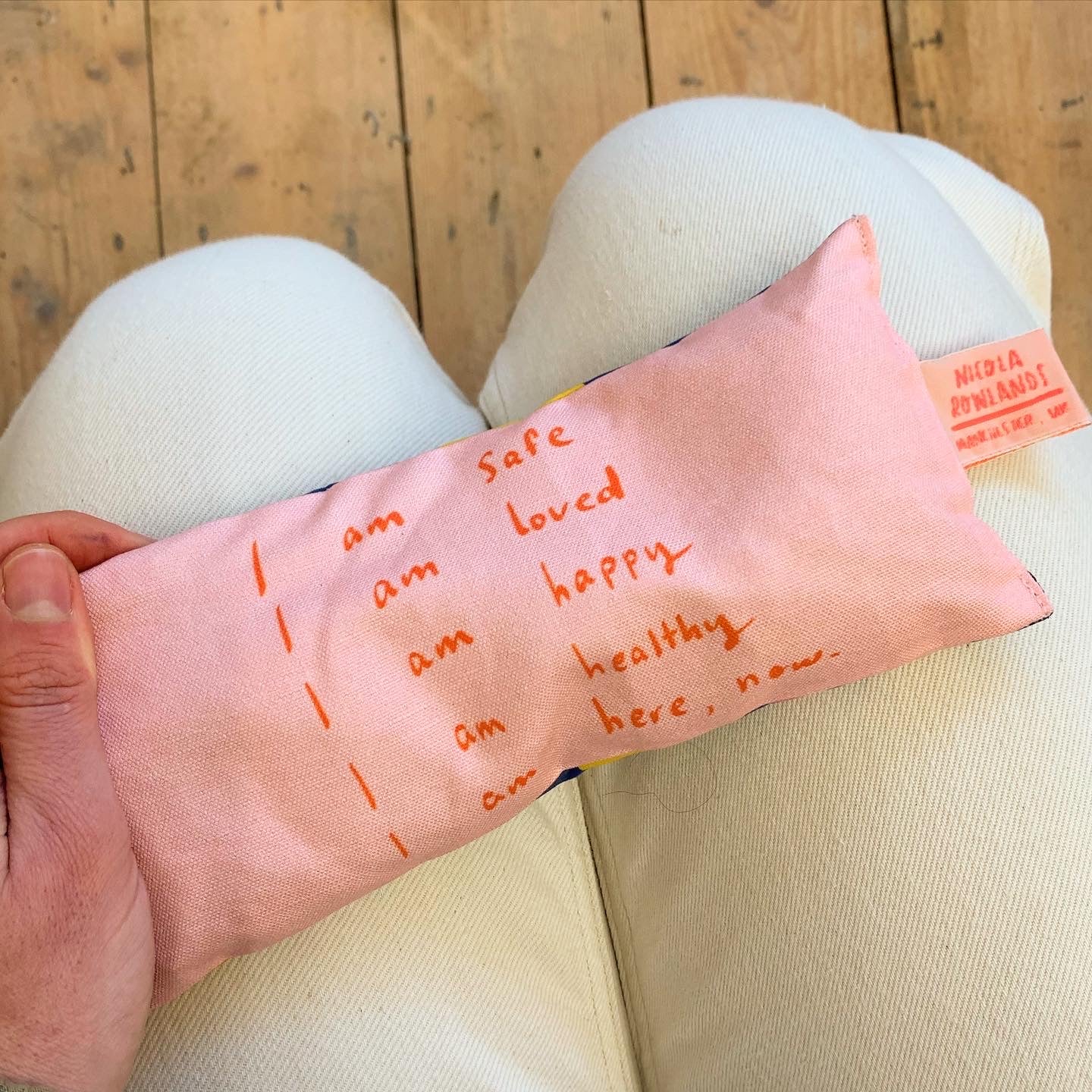 Handmade Lavender Bag: I am safe