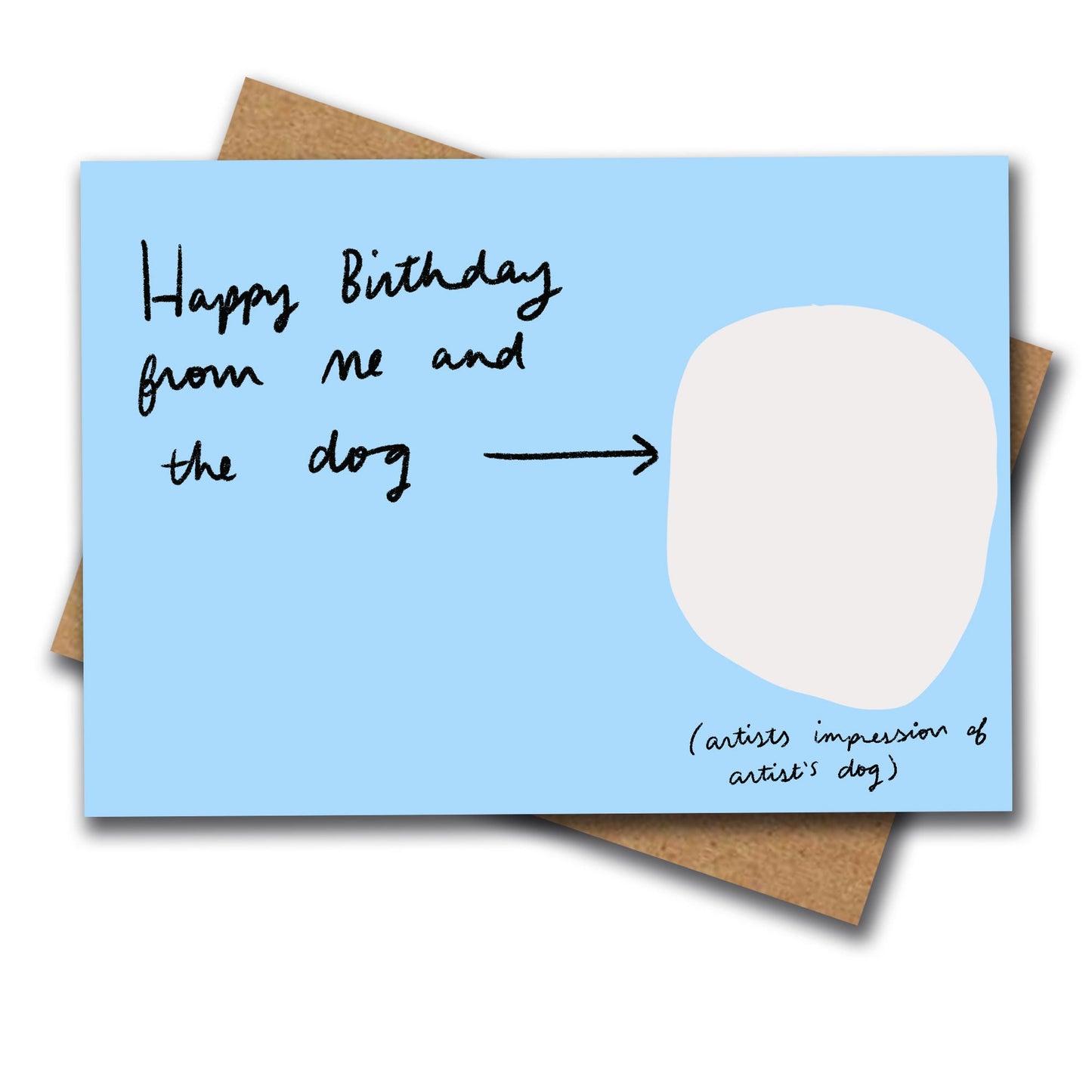 From me and The Dog card