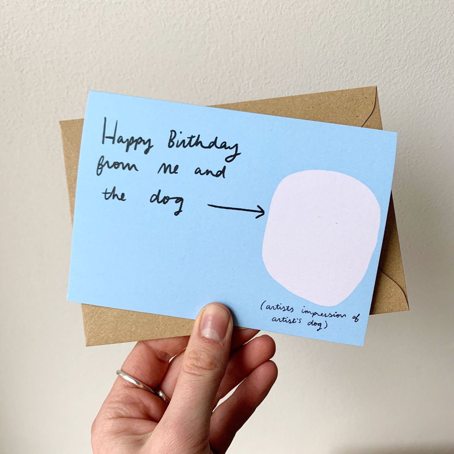 From me and The Dog card