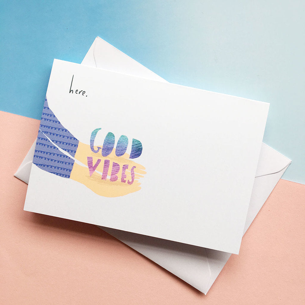 Good Vibes card