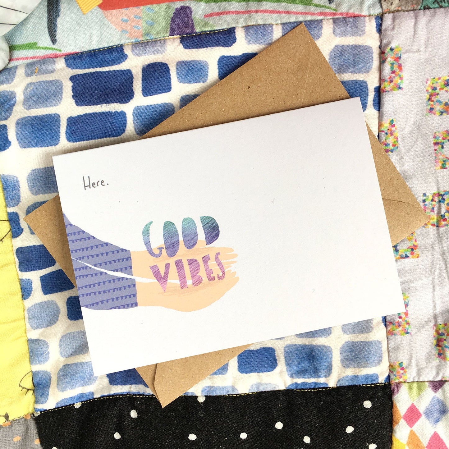Good Vibes card