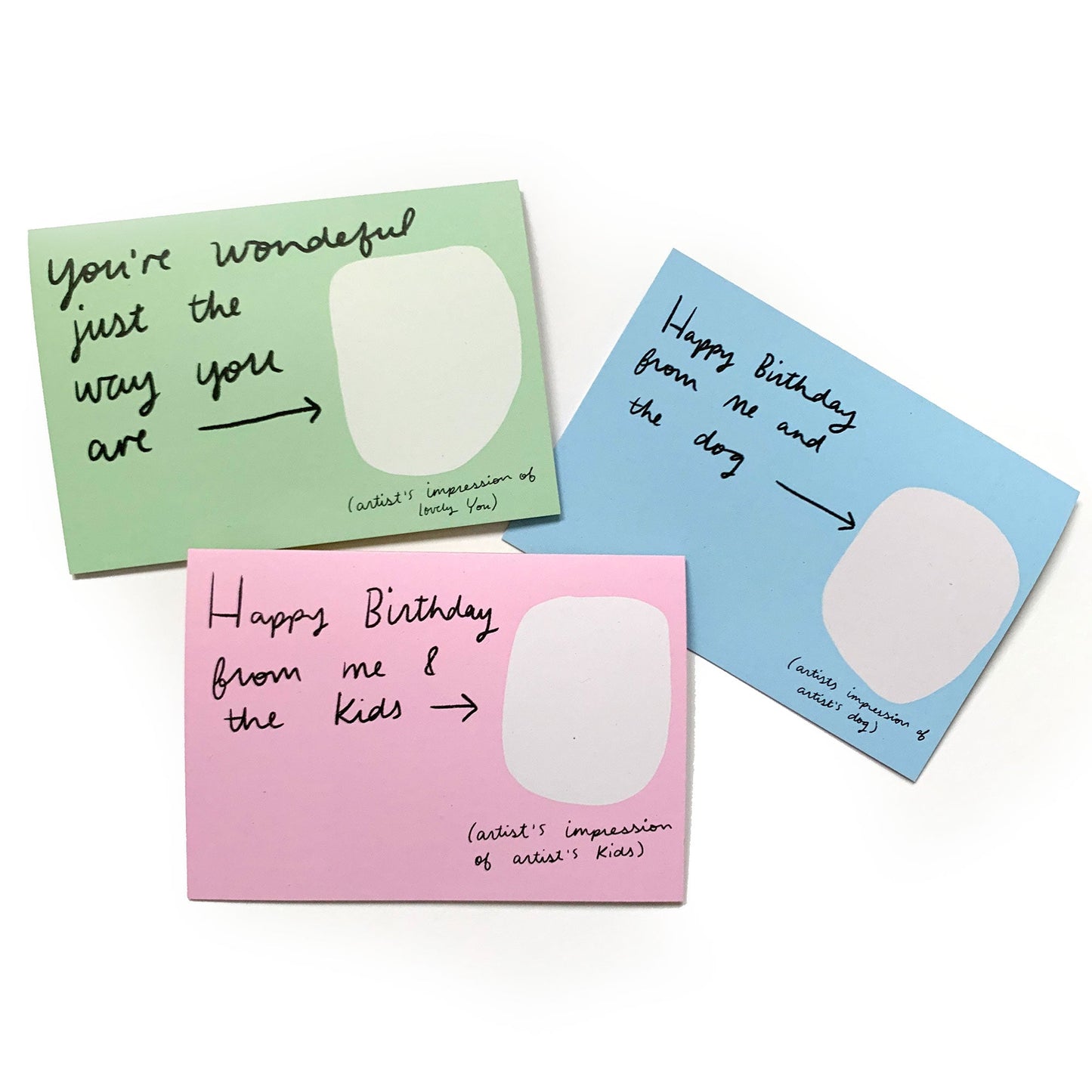 Just the way you are card