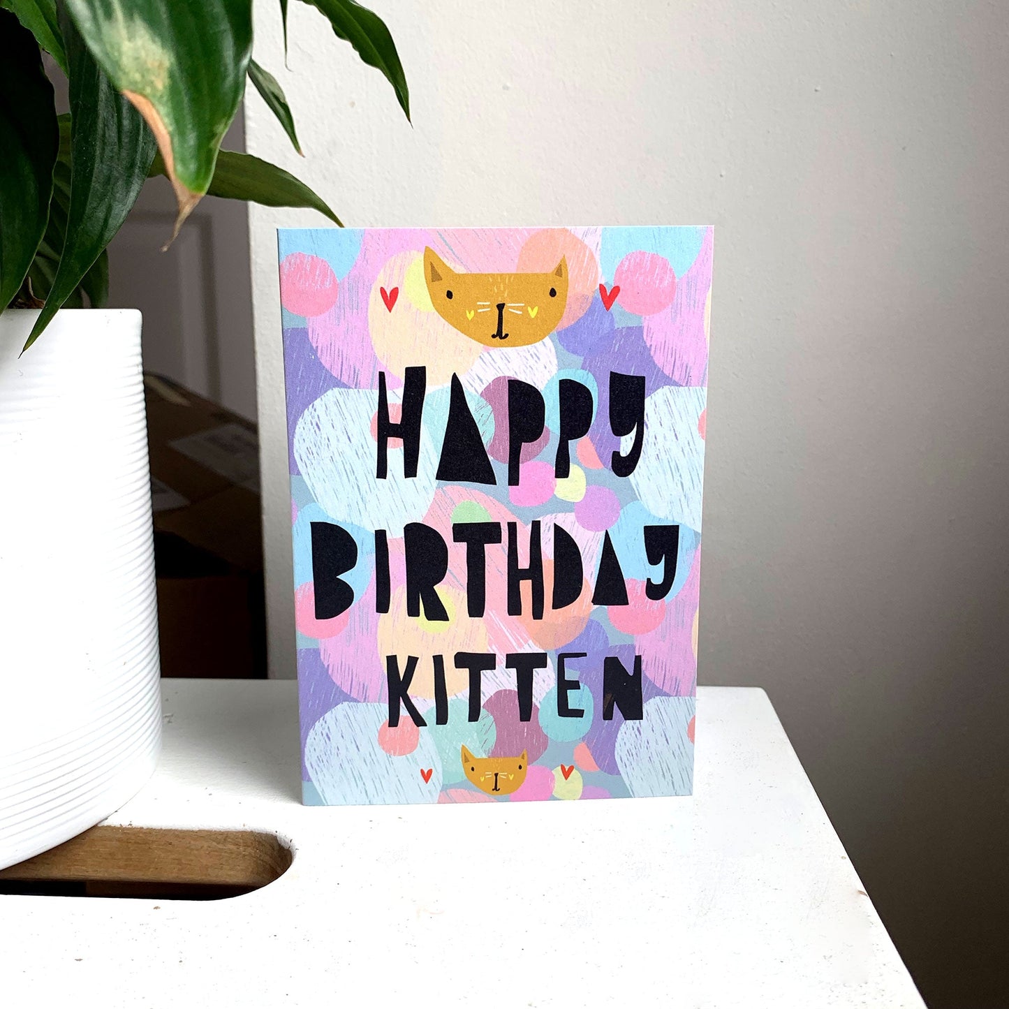 HAPPY BIRTHDAY KITTEN card
