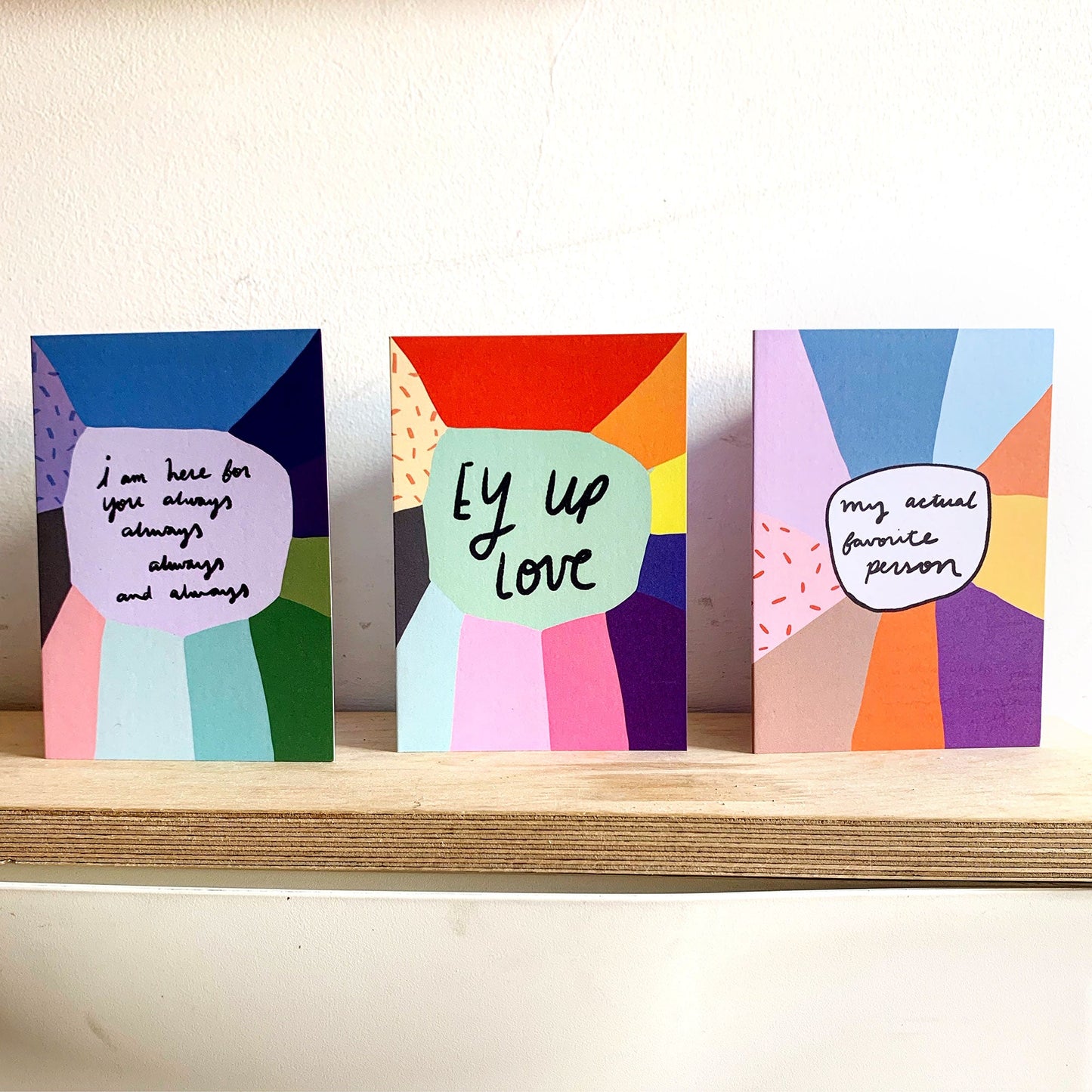 Here for you always and always card