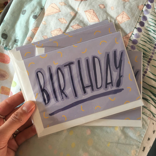 Birthday card