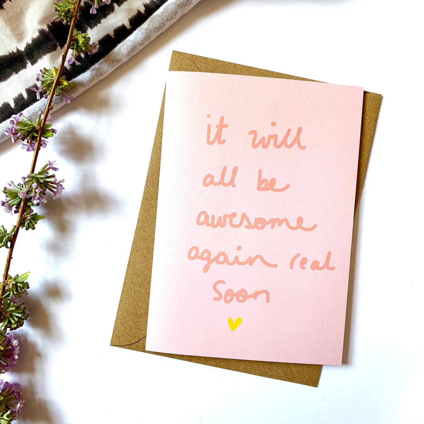 It will all be awesome again card