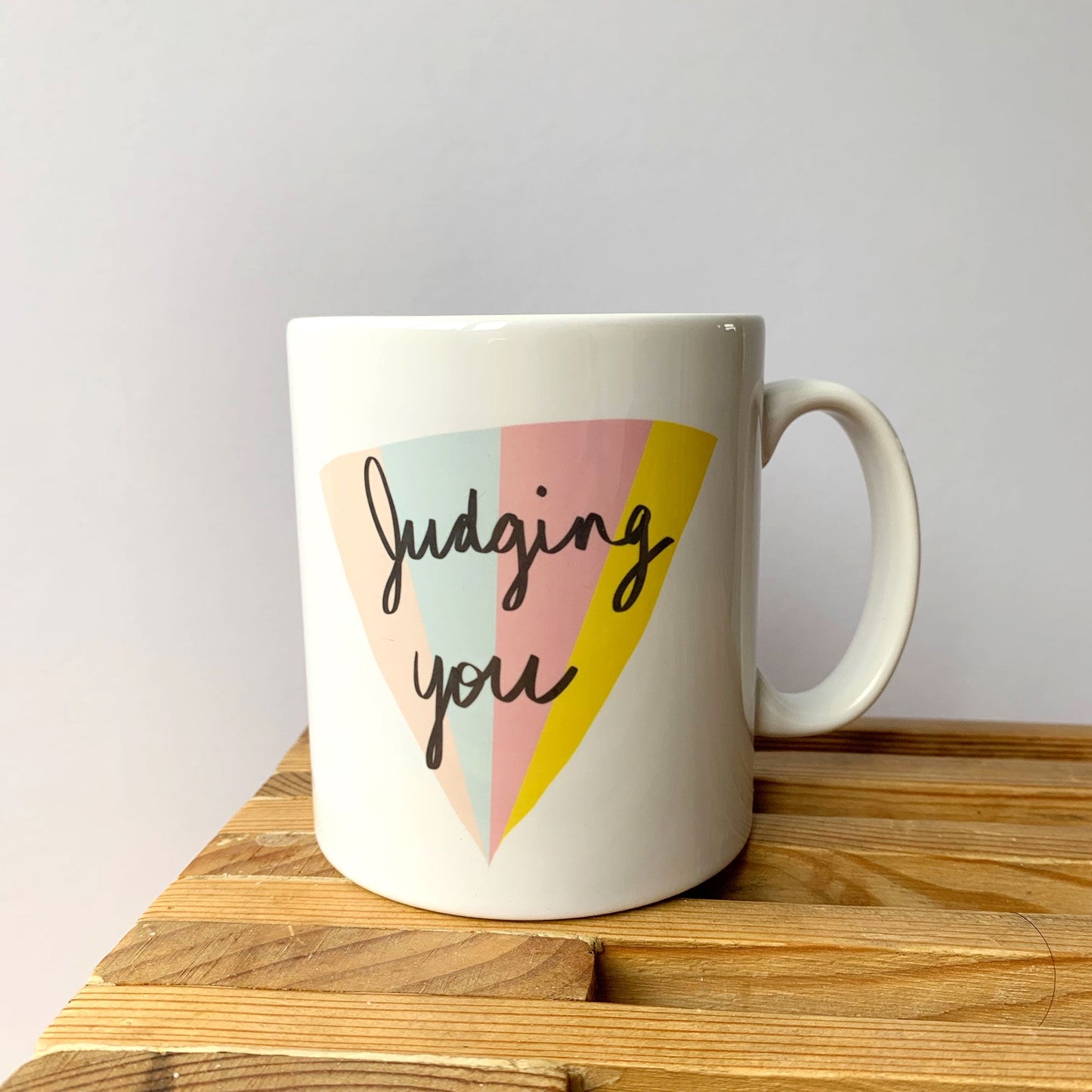 Judging You mug