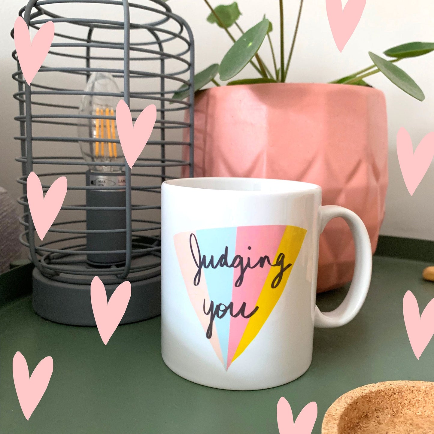 Judging You mug